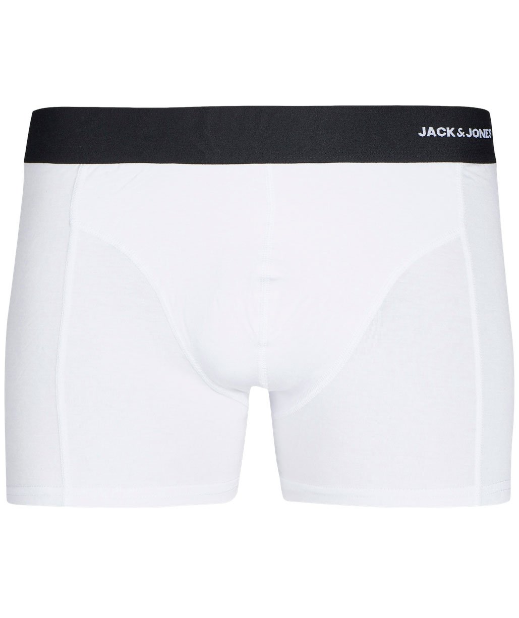 Jack & Jones JACSENSE 3-pack bambu boxershorts, White