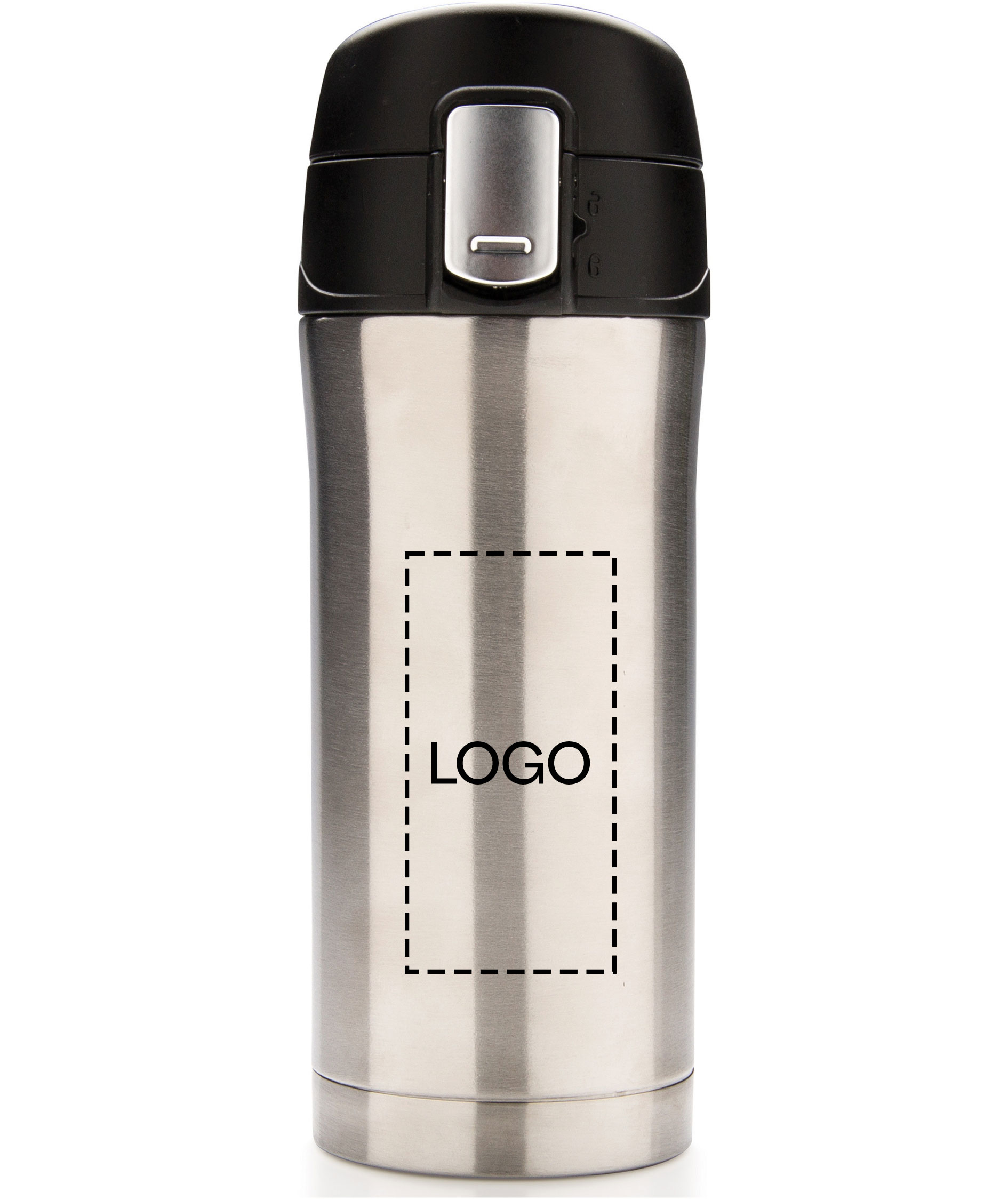 XD RCS termomugg 0,3 L, Silver, Silver, large image number 2