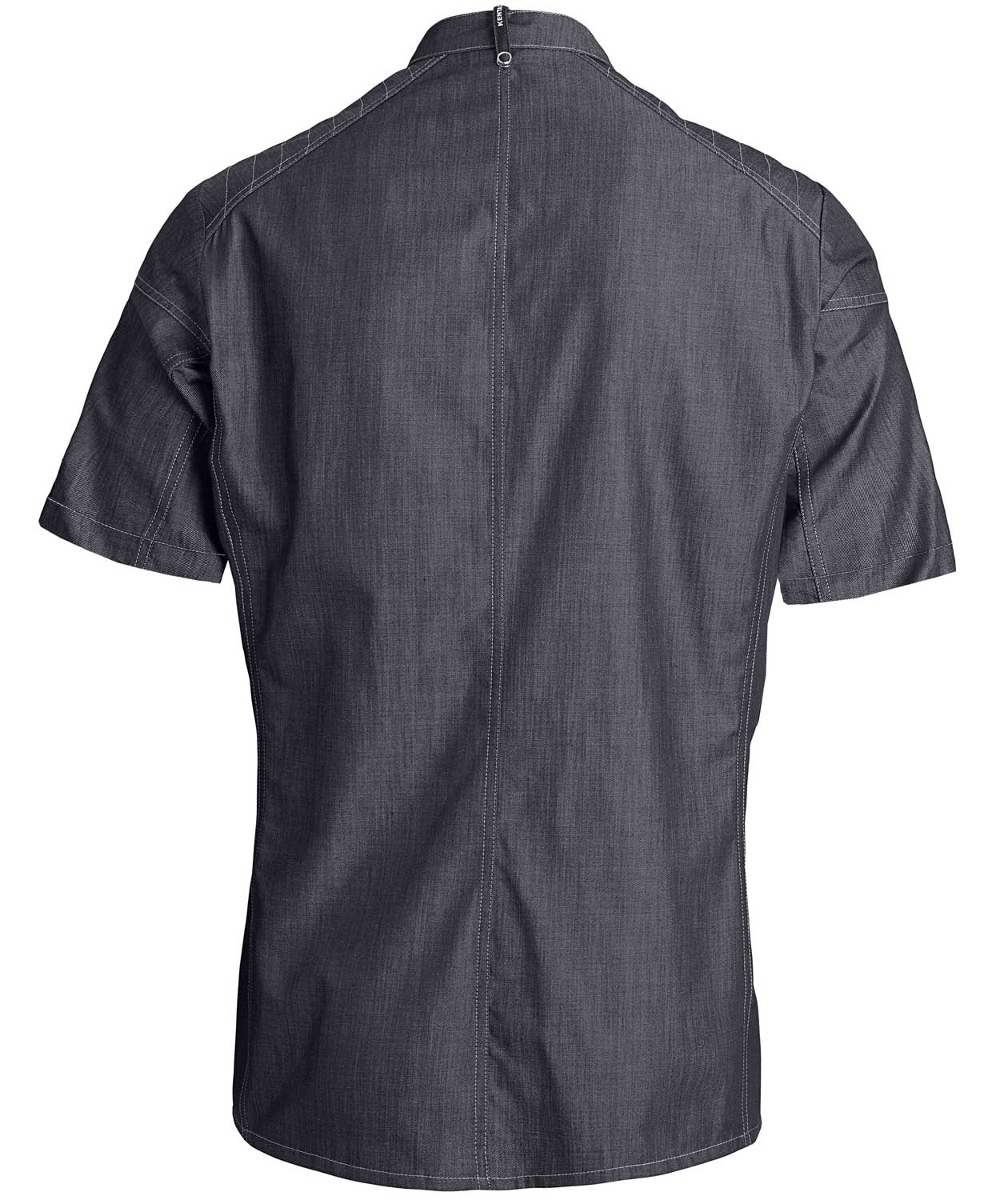 Kentaur Biker short-sleeved chefs-/server jacket, Ocean Blue, large image number 1