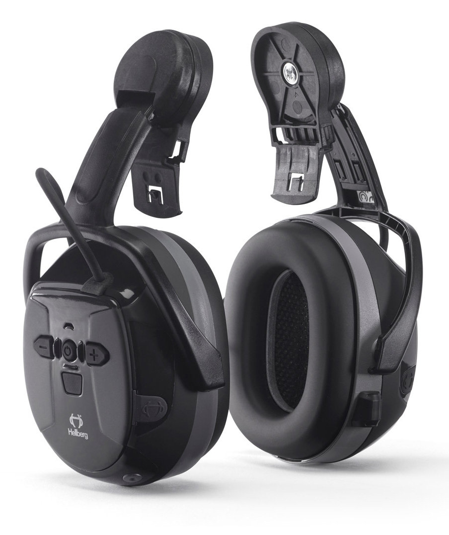 Hellberg Xstream h&oslash;rev&aelig;rn med Bluetooth til hjelmmontering