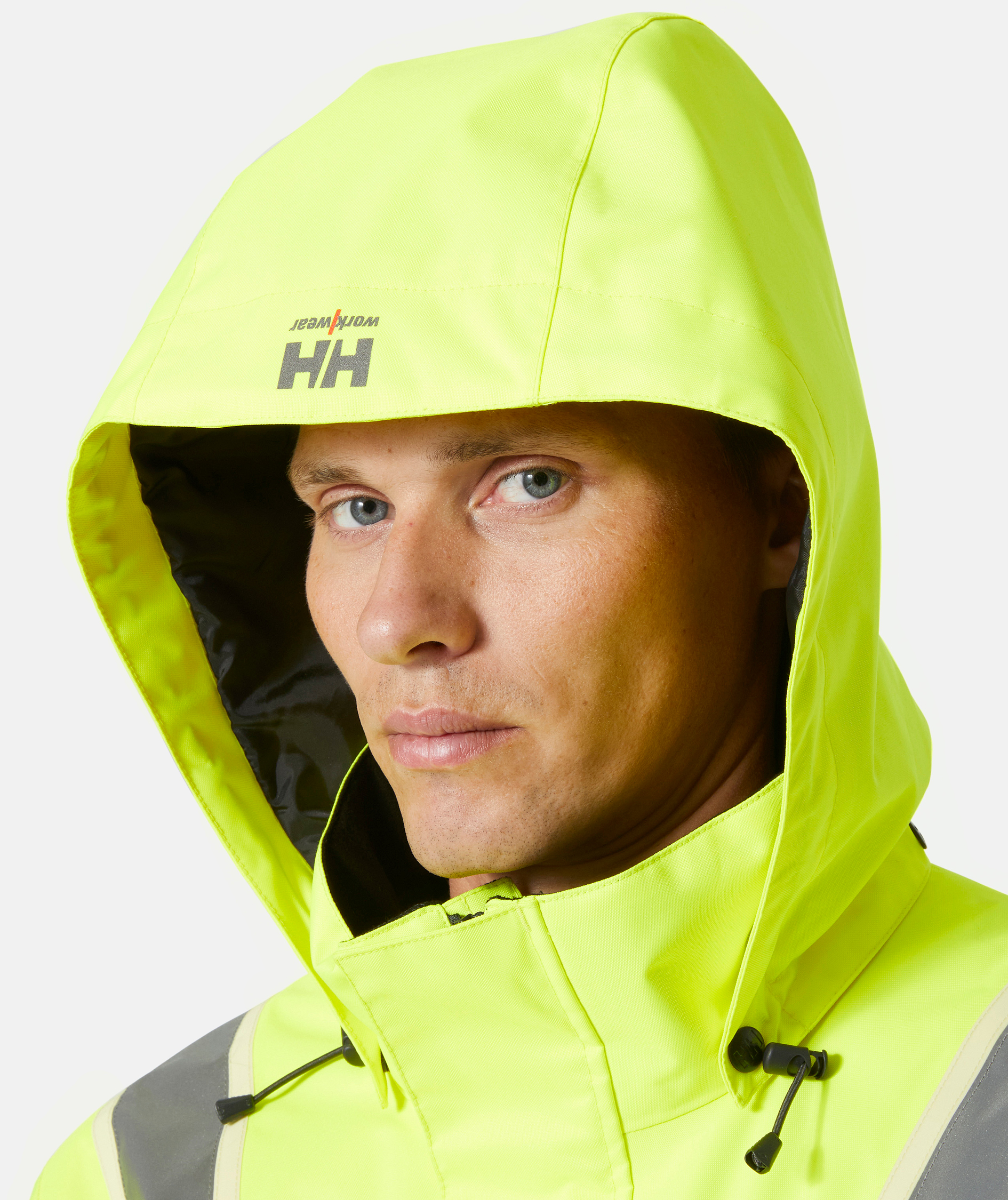 Helly Hansen UC-ME vinteroverall, Varsel Gul/Ebony, large image number 8