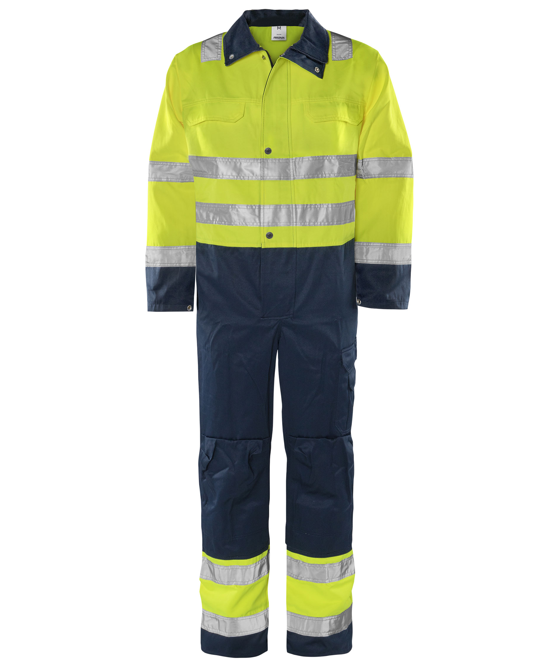 Fristads arbejdskedeldragt, Hi-Vis gul/marine, large image number 0