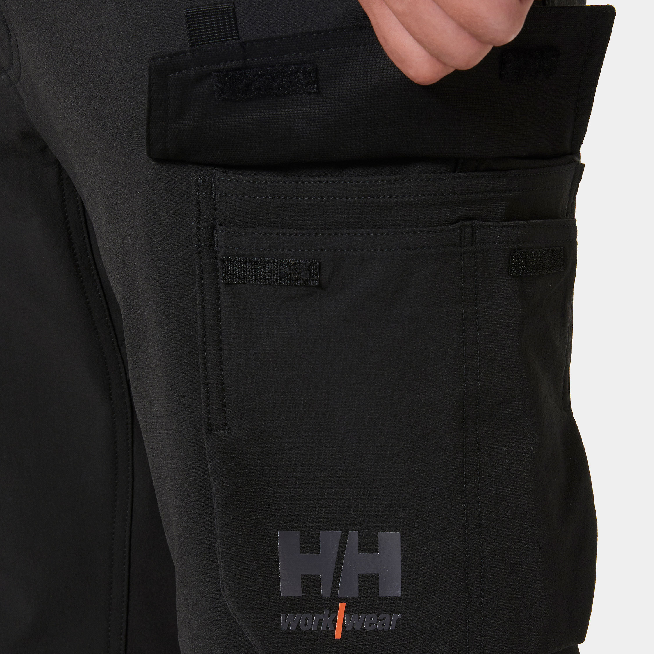 Helly Hansen Oxford 4X Connect&trade; cargoshorts full stretch, Black, large image number 5