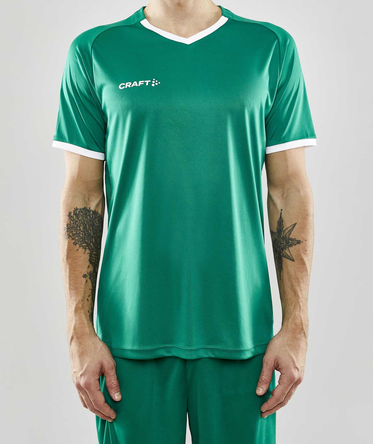 Craft Progress 2.0 Solid Jersey T-Shirt, Team green, large image number 1