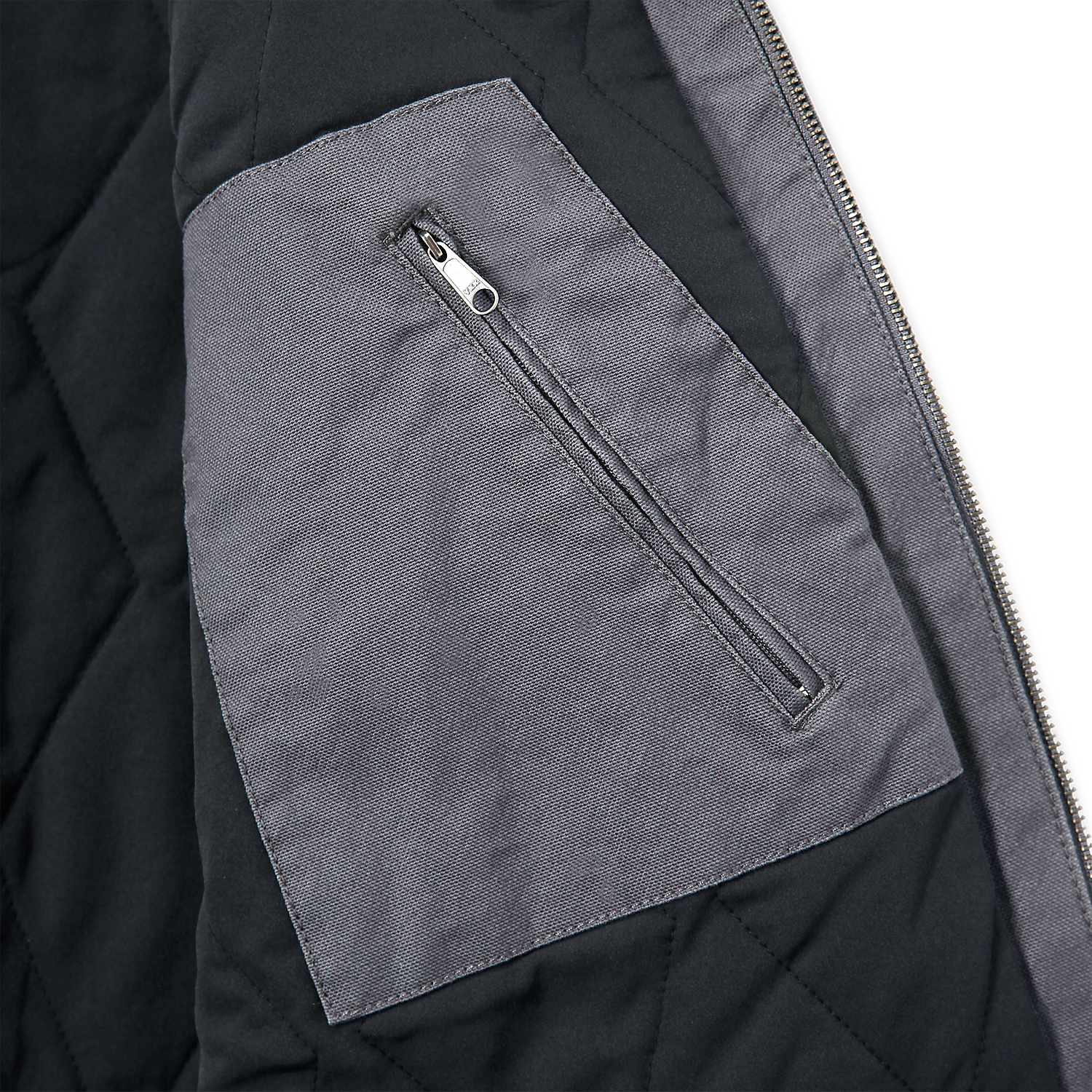 Carhartt Montana Duck vest med for, Shadow/Black, large image number 3