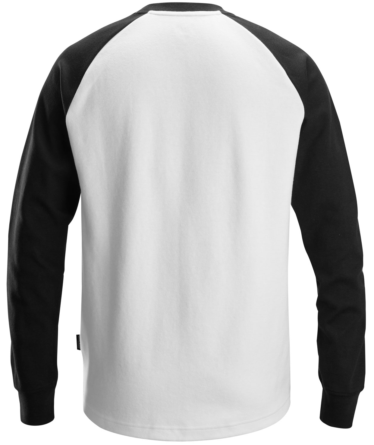 Snickers lang&aelig;rmet T-shirt 2840, Black/white, large image number 2