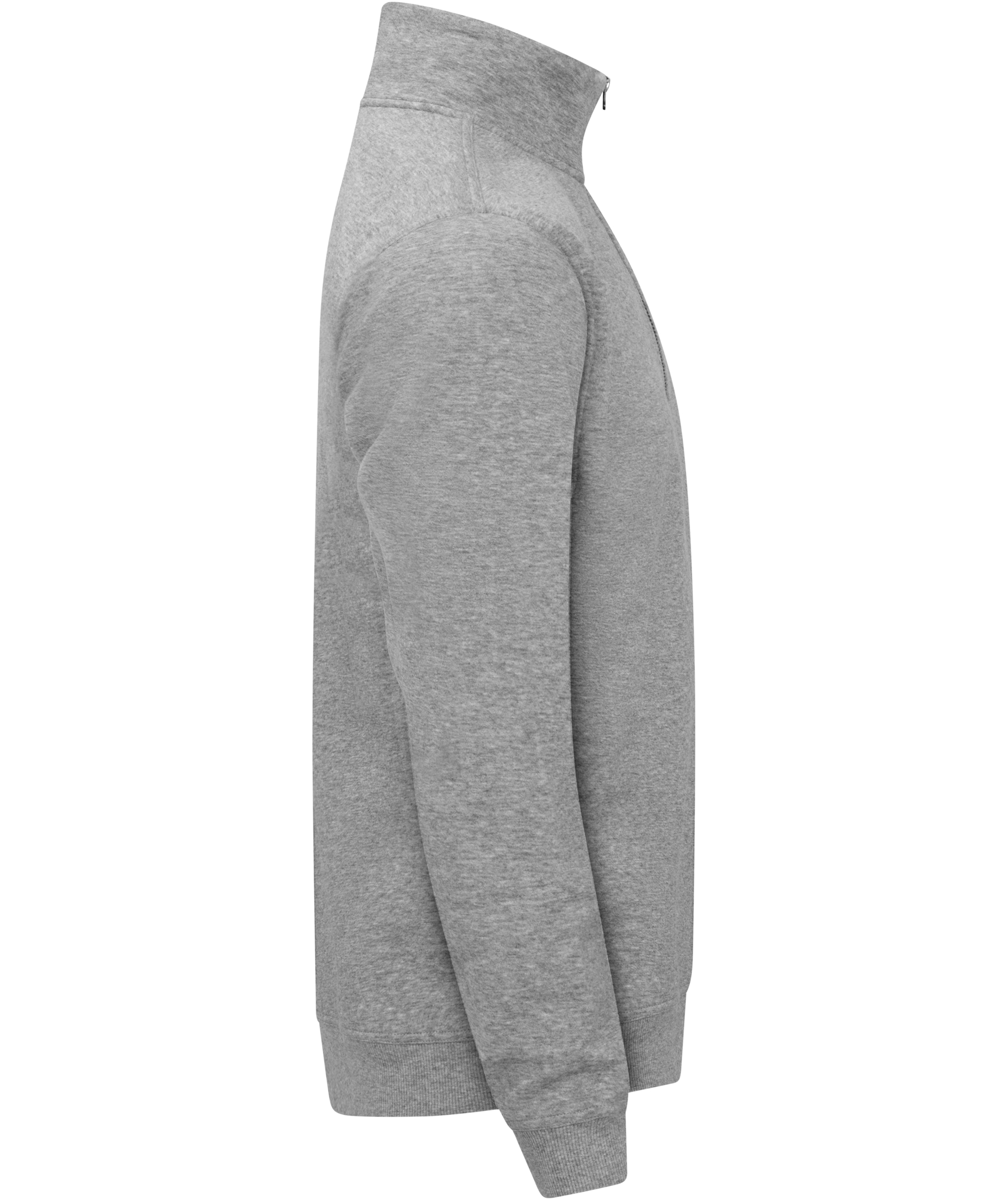 Clique Miami half zip, Grey melange, large image number 2