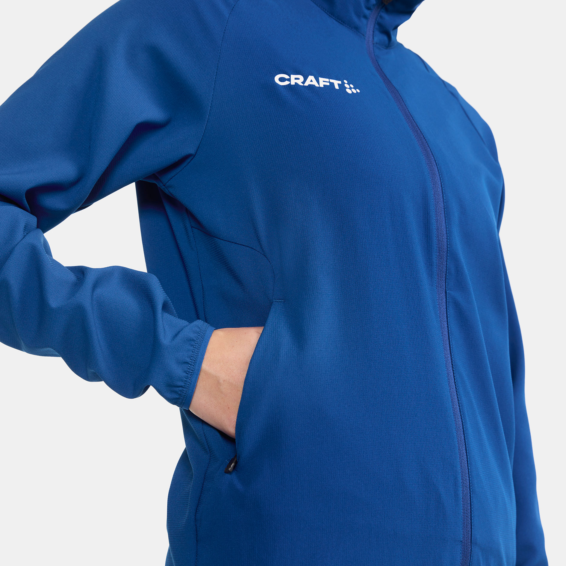 Craft Rush 2.0 women's cardigan, Club Cobolt, large image number 7