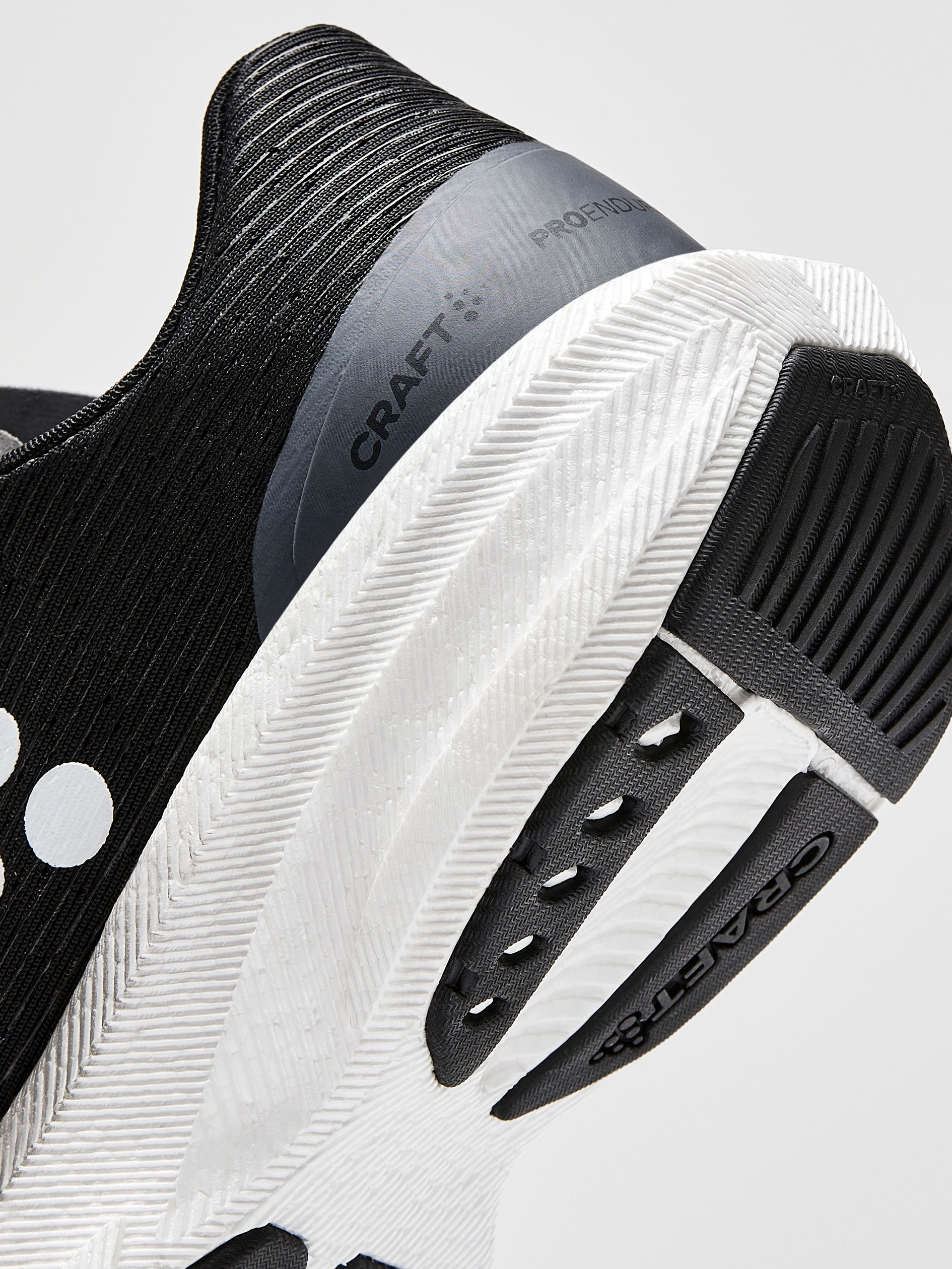 Craft PRO Endur Distance l&oslash;pesko, Black/white, large image number 6