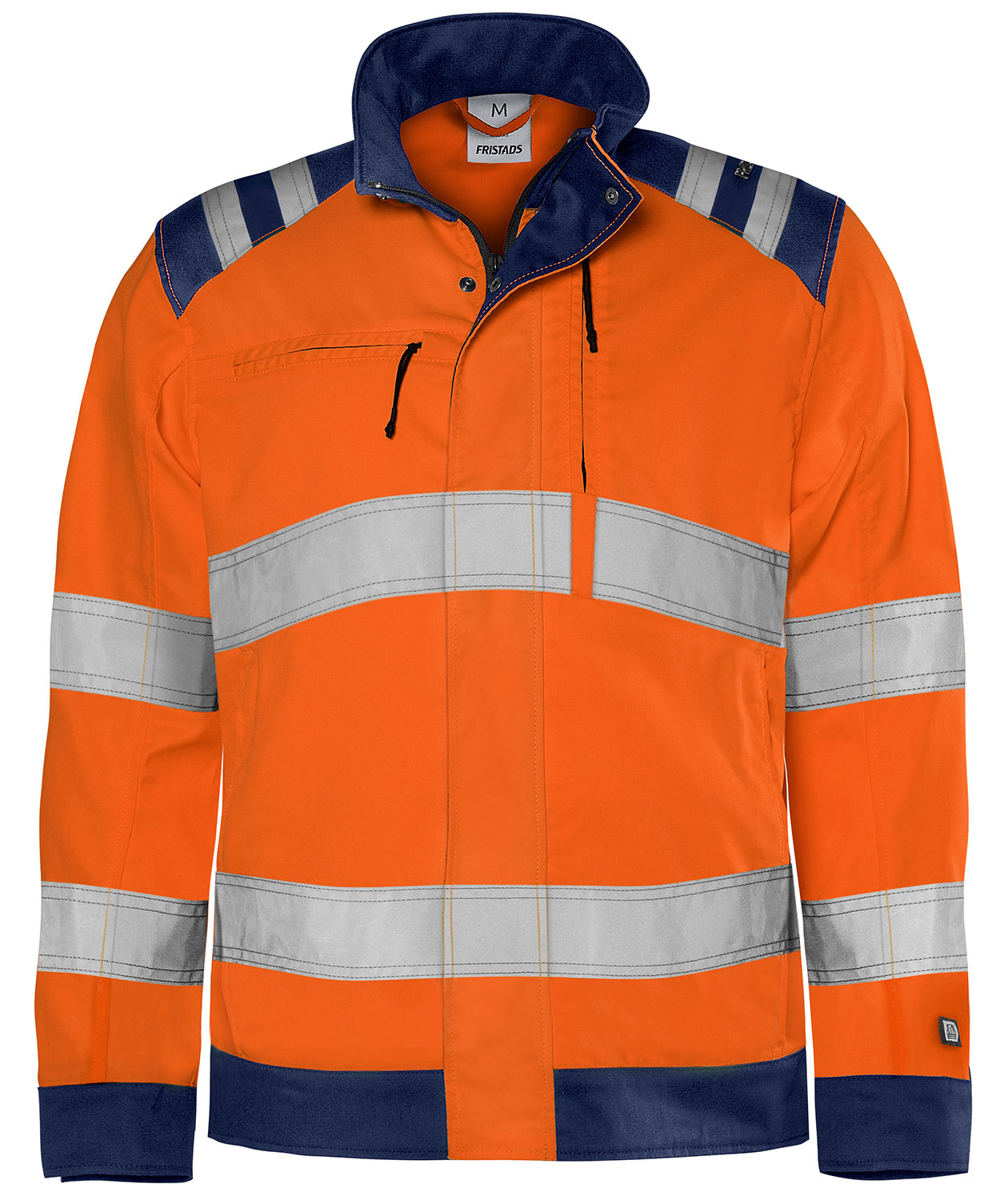 Hi-vis Oransje/Marinebl&aring;