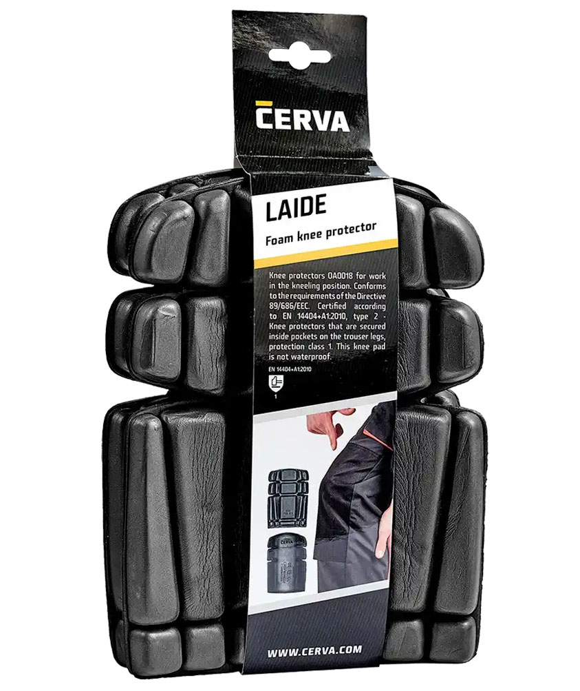 Cerva Laide Knieschoner, Schwarz