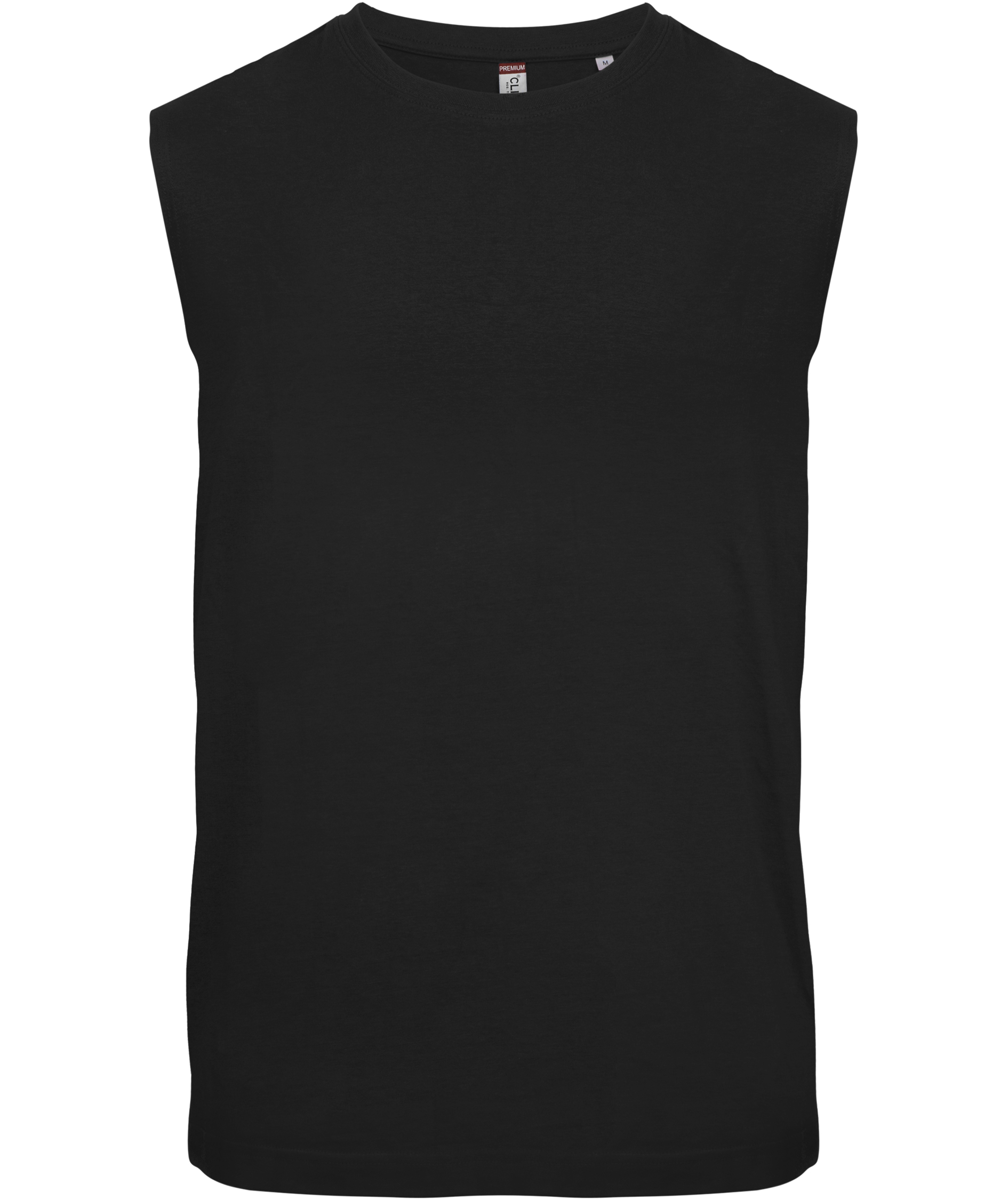 Clique Sleeveless tank top, Sort