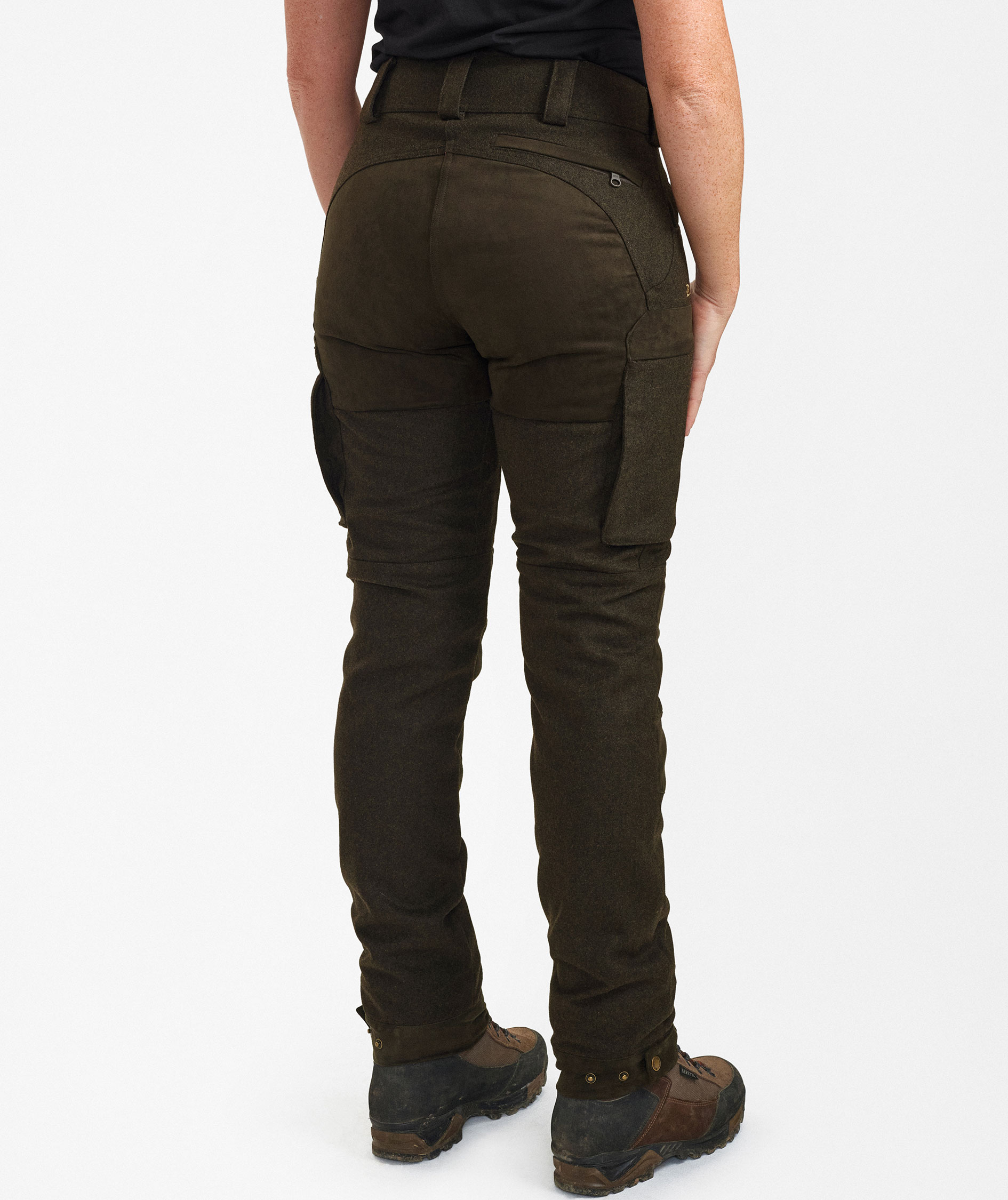 Deerhunter Tatra damebukser med uld, Loden Wood, large image number 4