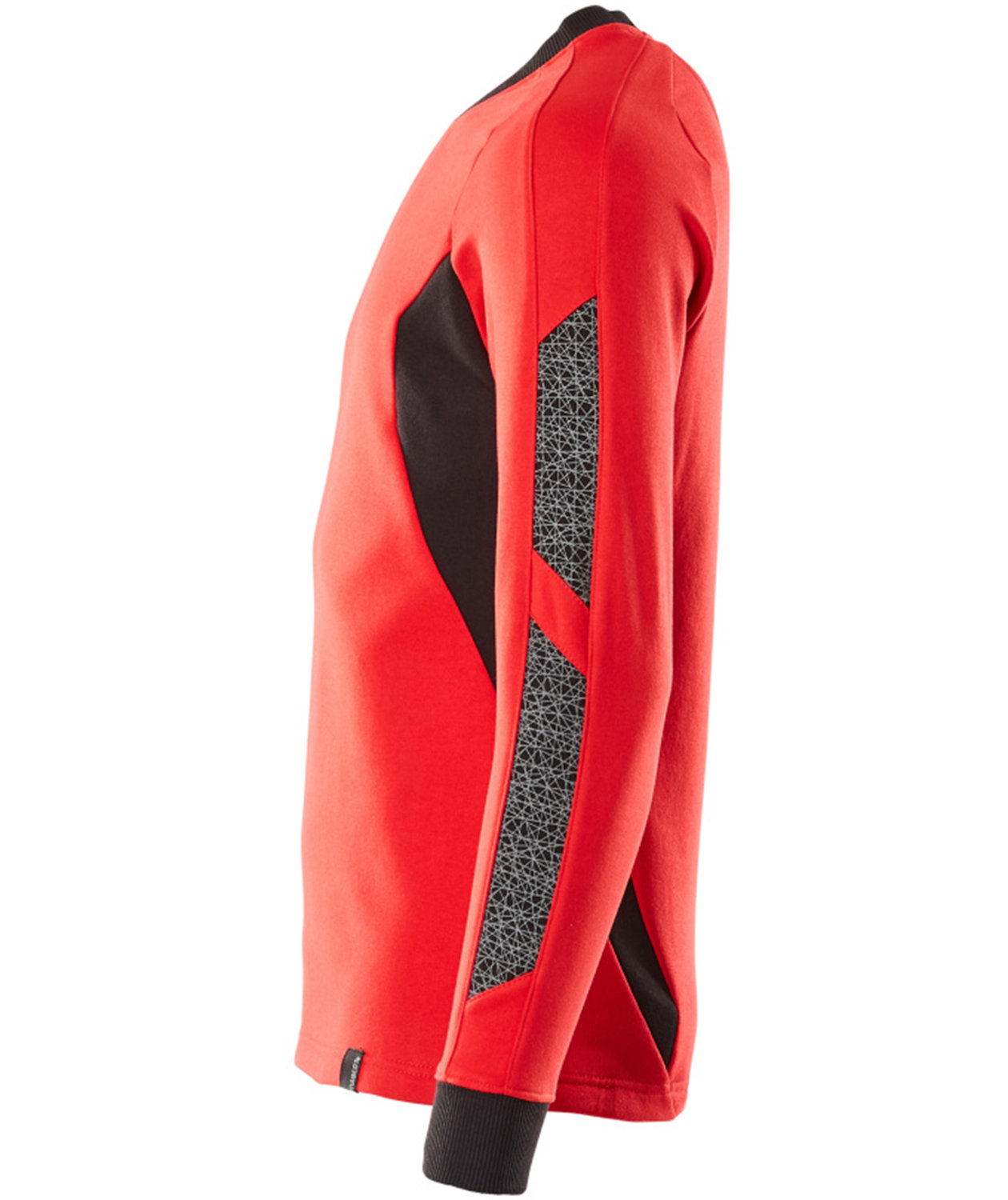 Mascot Accelerate Sweatshirt, Signalrot/schwarz, large image number 3