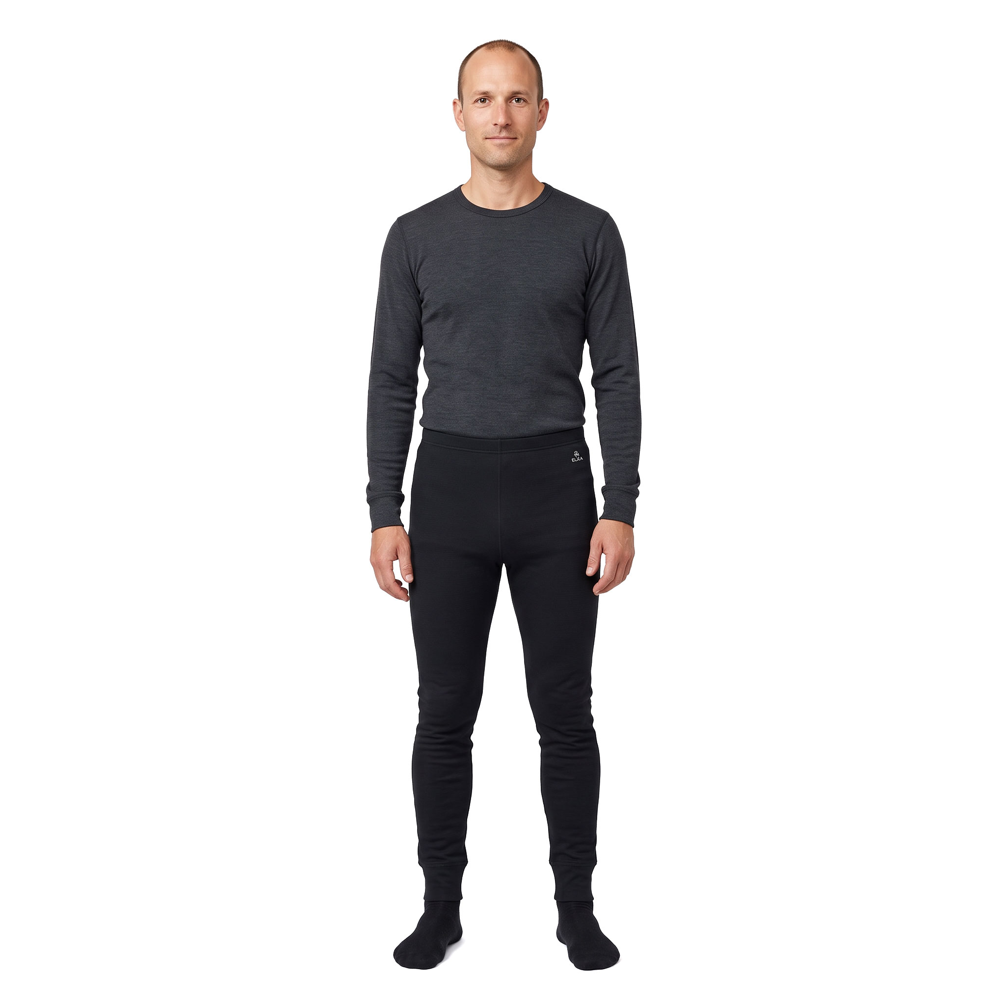 ELKA  Base Layer underst&auml;llsbyxor, Svart, large image number 2
