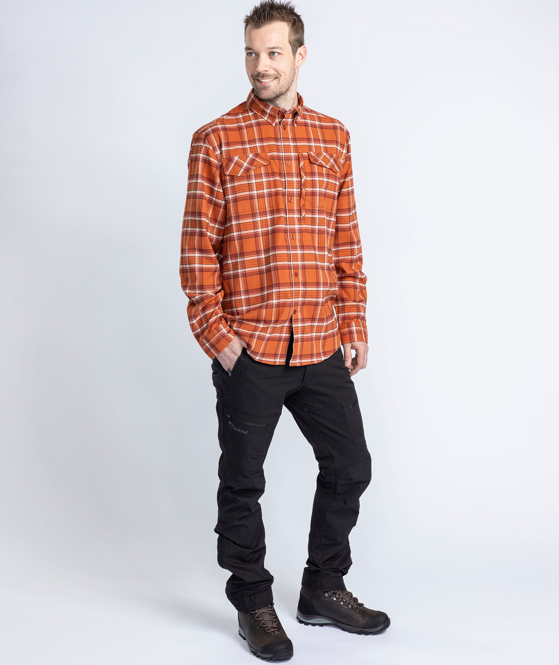 Pinewood Abisko Hiking Regular Fit skjorte