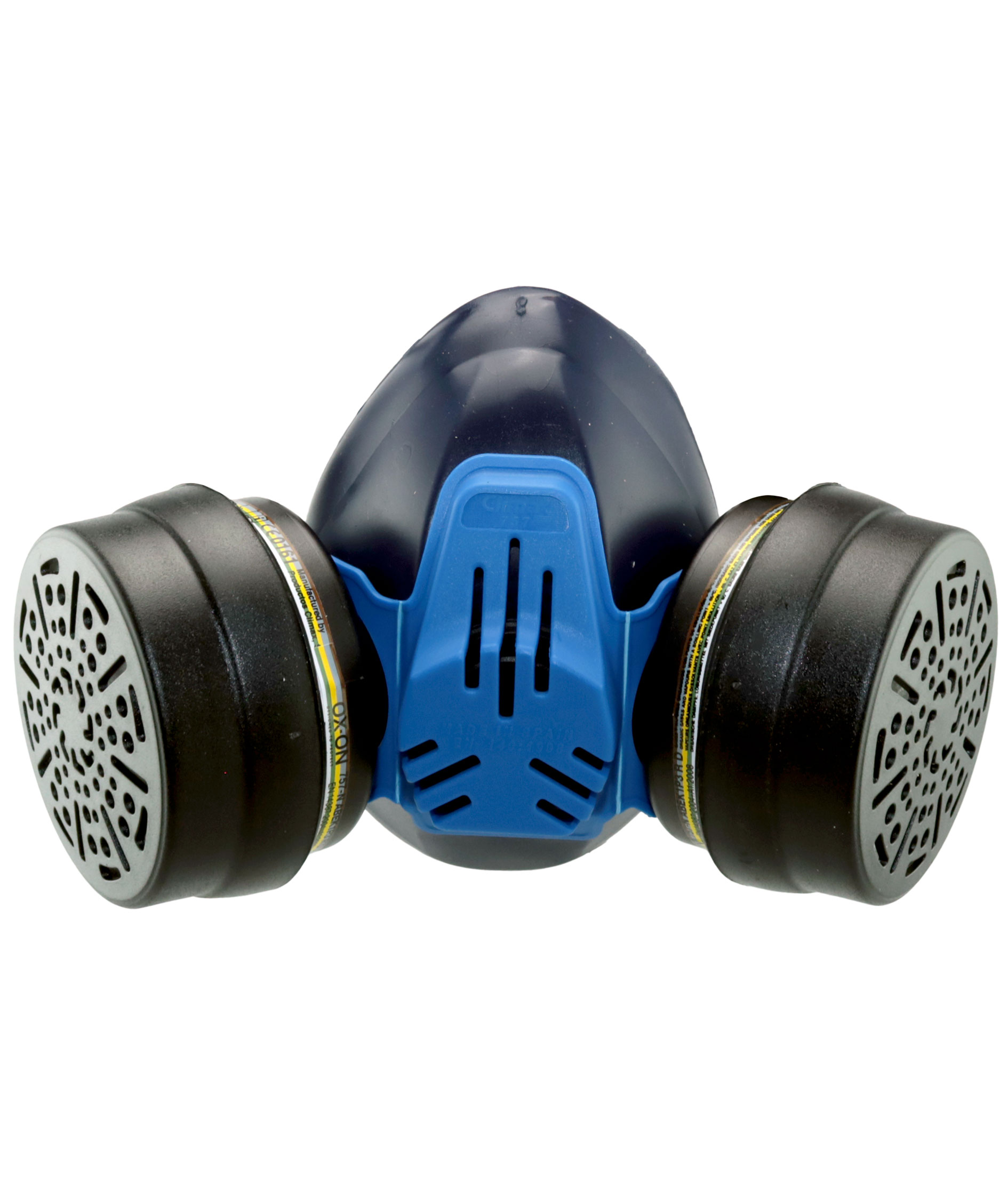 OX-ON halvmaskes&aelig;t chemical comfort ABEK1P3D, Bl&aring;, Bl&aring;, large image number 0