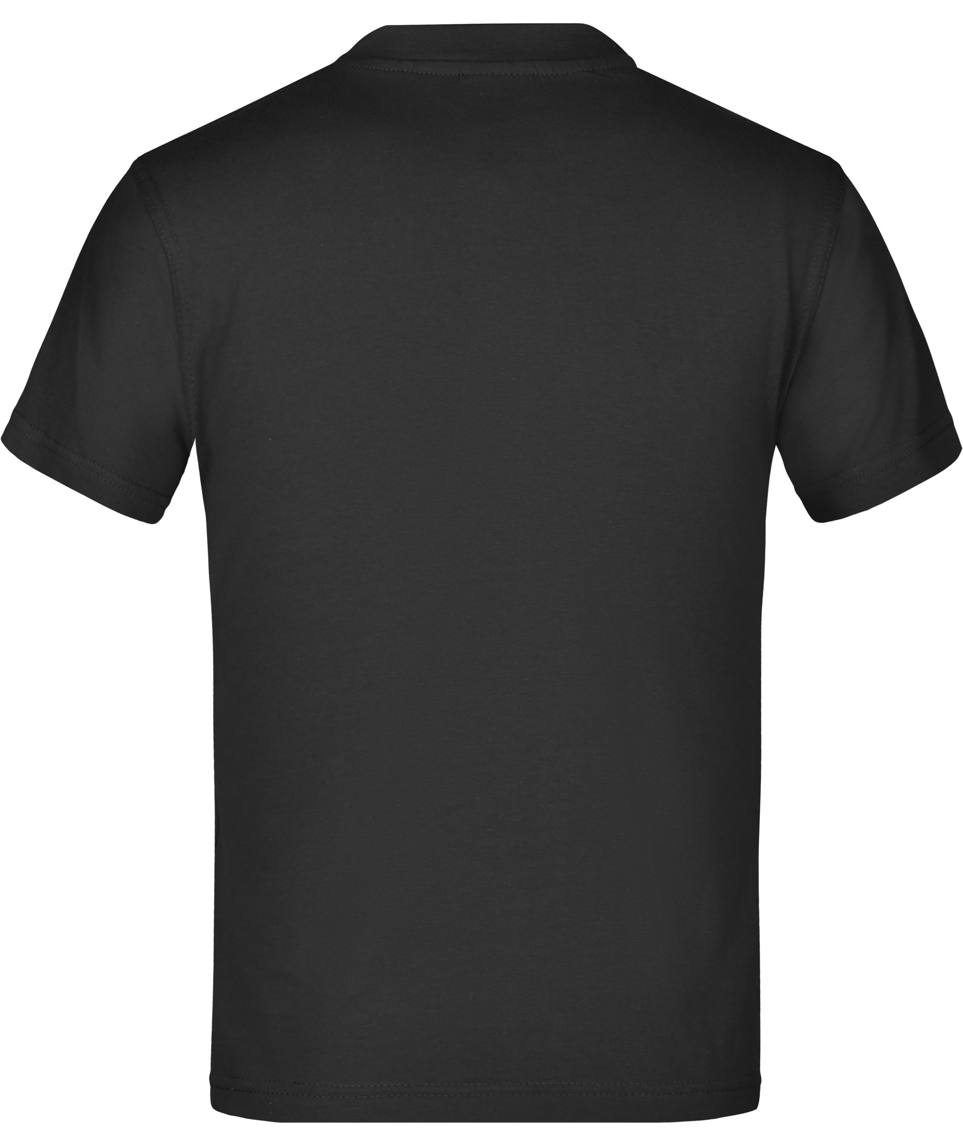 James & Nicholson Junior Basic-T T-shirt til b&oslash;rn, Sort, large image number 1