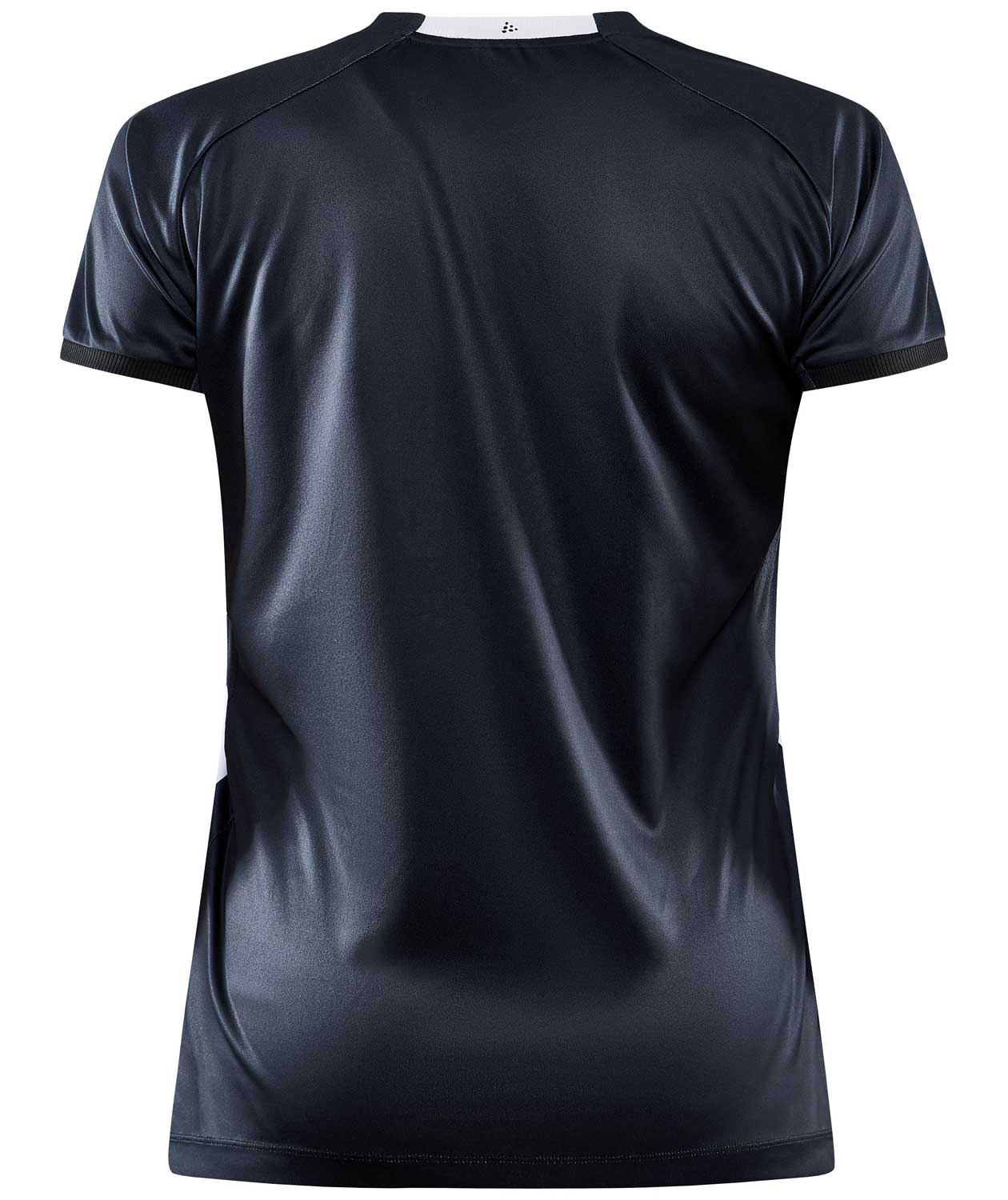 Craft Progress 2.0 Stripe Jersey Damen T-Shirt, Schwarz/Wei&szlig;, large image number 2