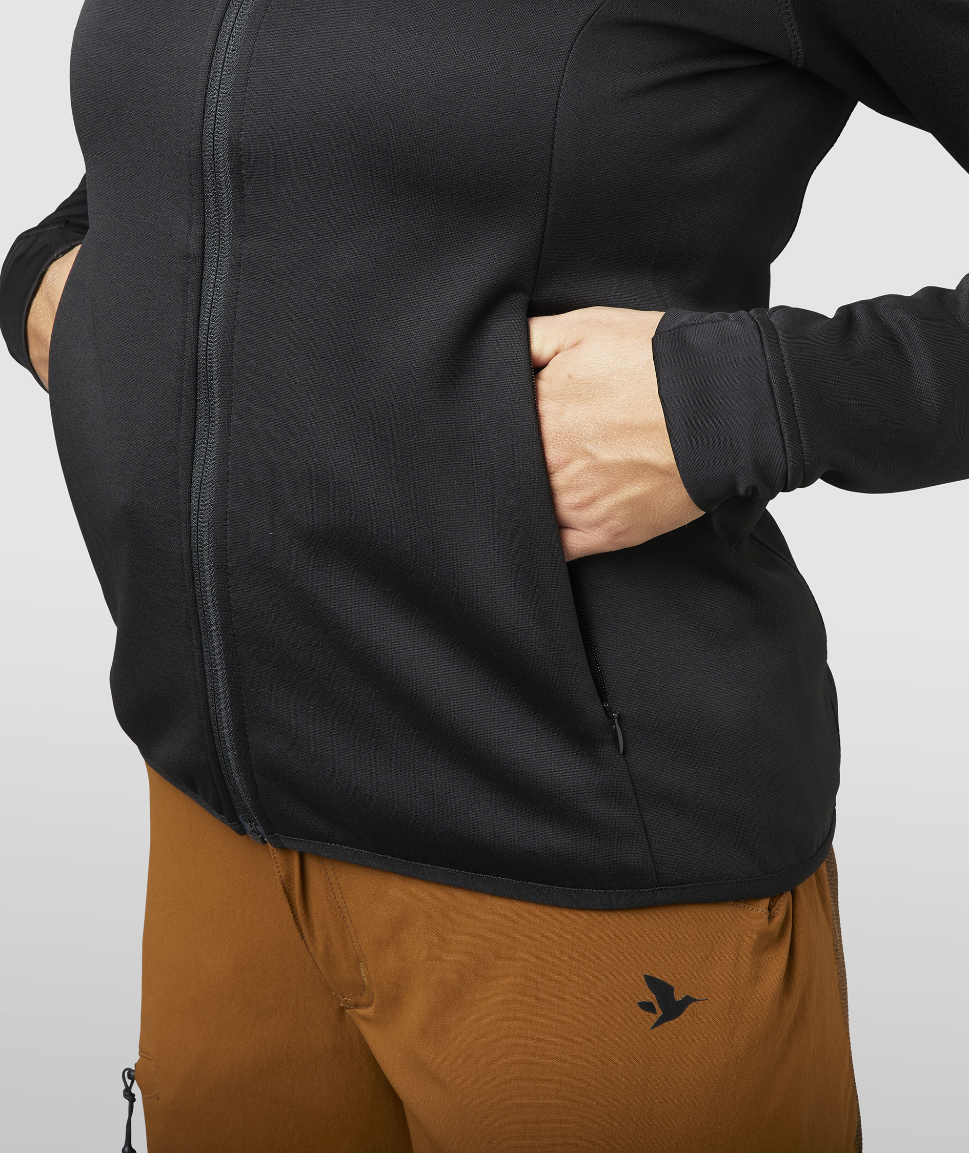 Seeland Power Damen Fleecejacke, Meteorite, large image number 3