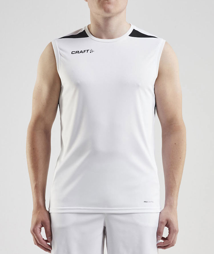 Craft Pro Control Impact tank top, White/black