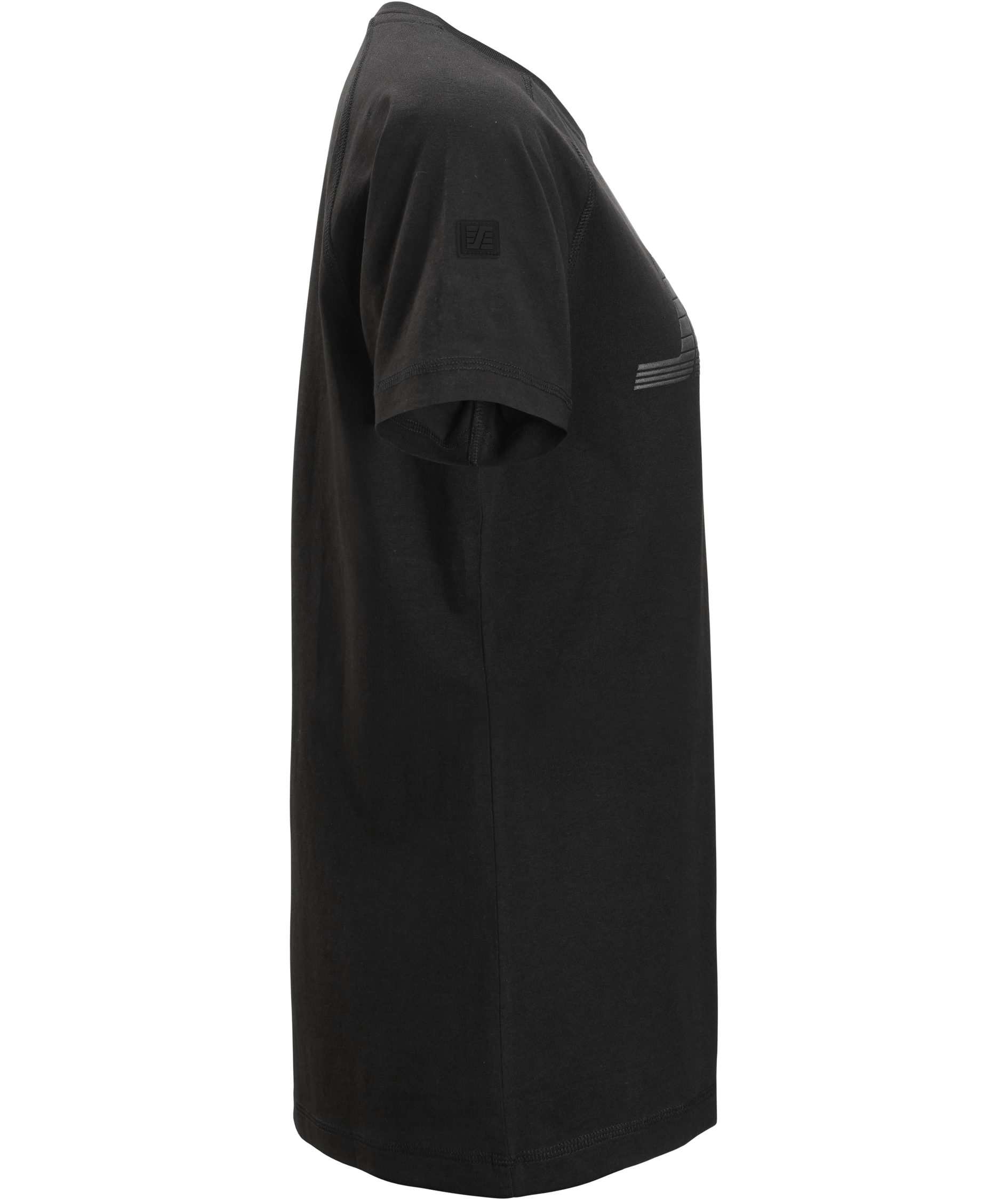 Snickers dame logo T-skjorte 2597, Black, large image number 2