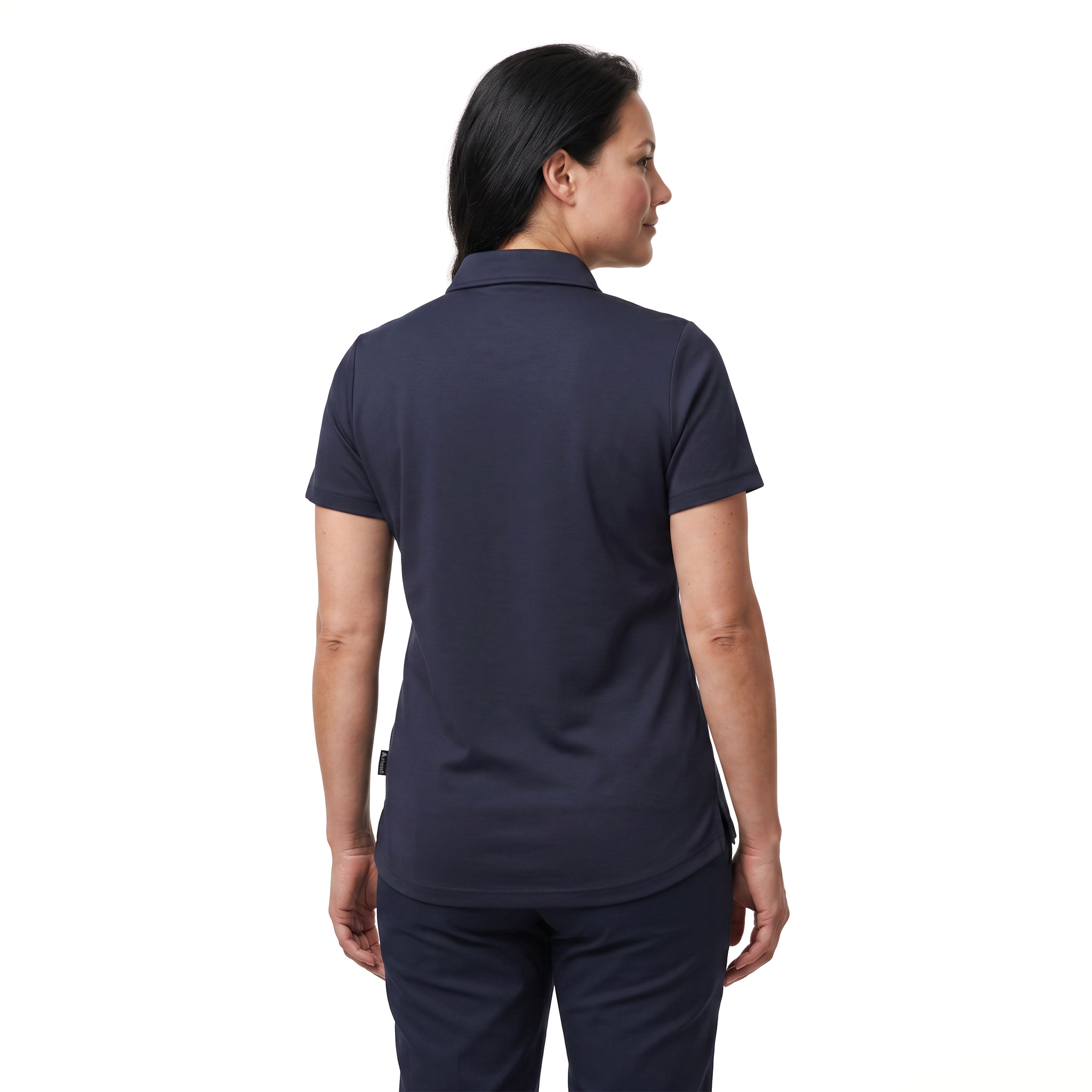 Pitch Stone Tech Wool women's poloshirt, Navy, large image number 3
