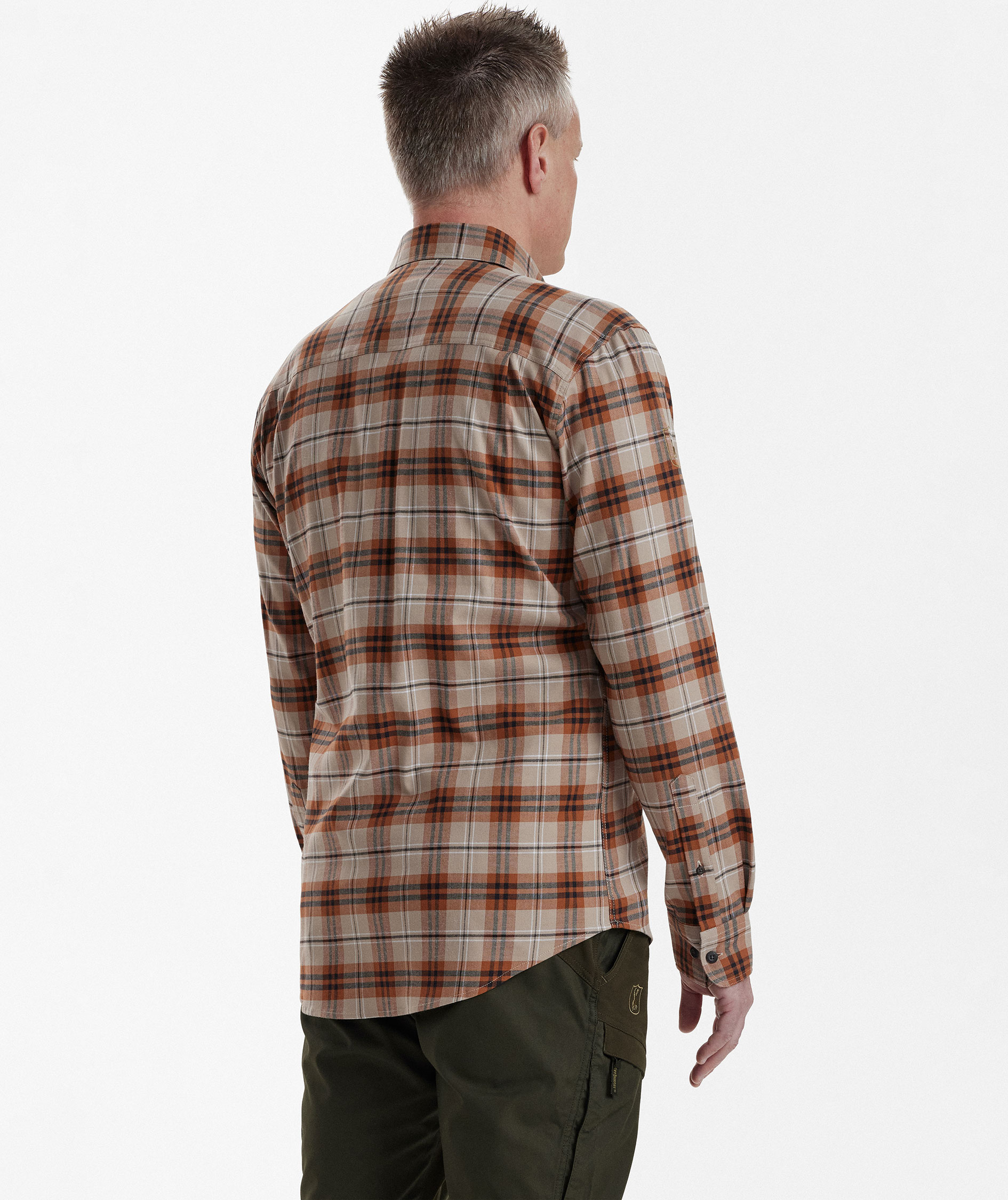 Deerhunter Louis shirt, Orange Check, large image number 4