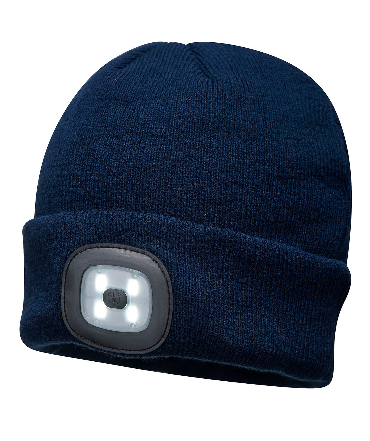 Portwest strikket lue med lys, Navy, Navy, swatch