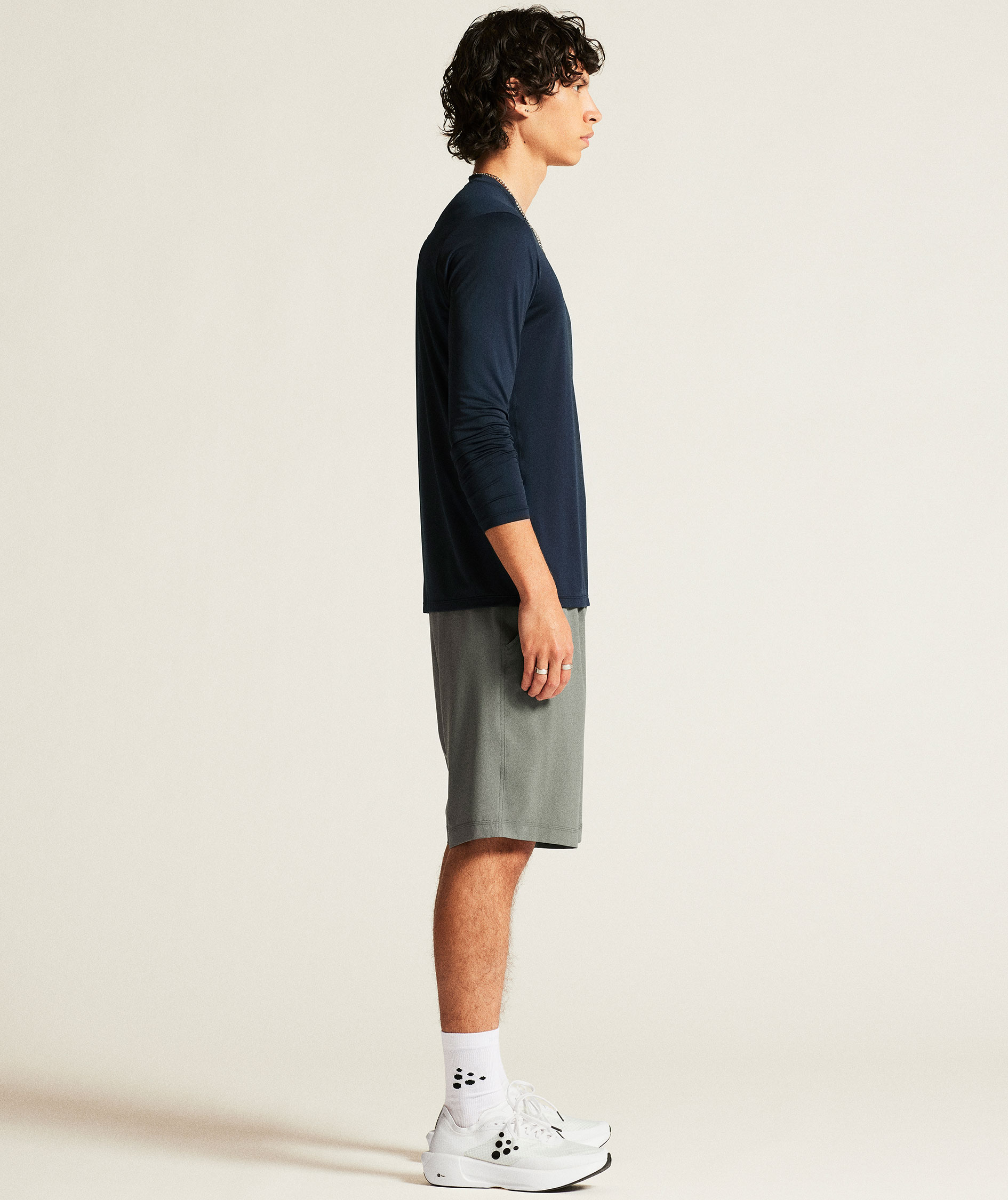 Craft ADV Essence lang&aelig;rmet T-shirt, Blaze, large image number 6