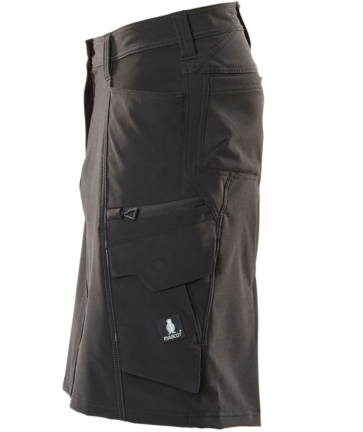 Mascot Accelerate diamond fit kjol, Svart, large image number 3