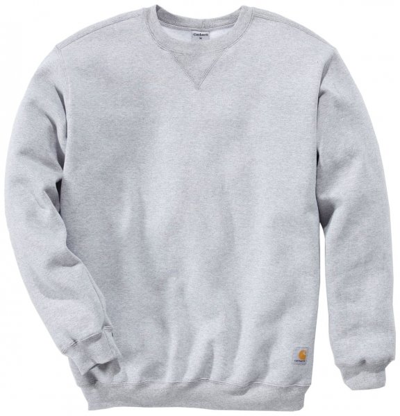 Carhartt Crewneck sweatshirt, Heather Grey