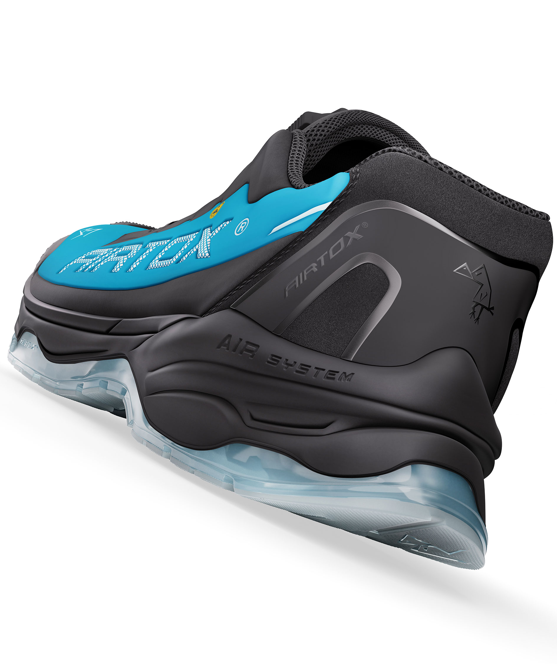 Airtox TX22 skyddsskor S3, Bl&aring;/Svart, large image number 3