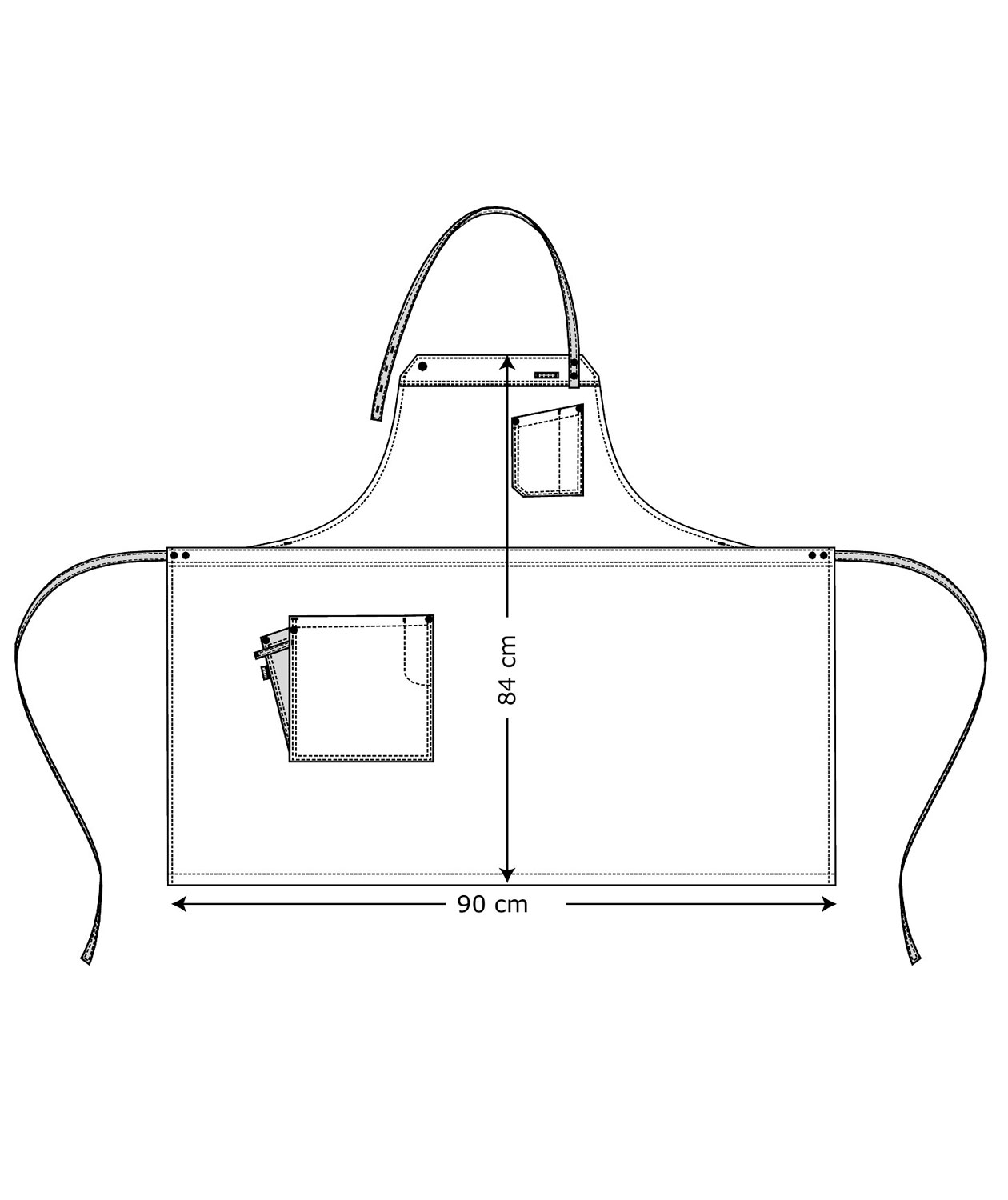 Kentaur Raw sm&aelig;kforkl&aelig;de med lommer, Olivengr&oslash;n, Olivengr&oslash;n, large image number 2