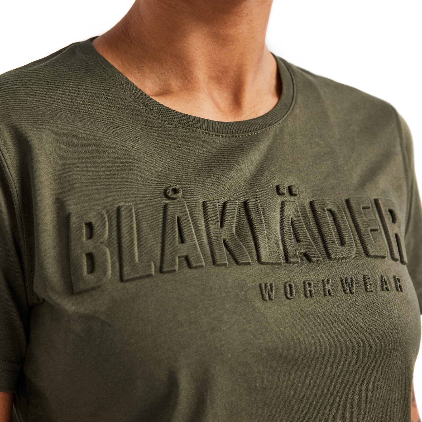 Bl&aring;kl&auml;der T-shirt dam, Skogsgr&ouml;n, large image number 5