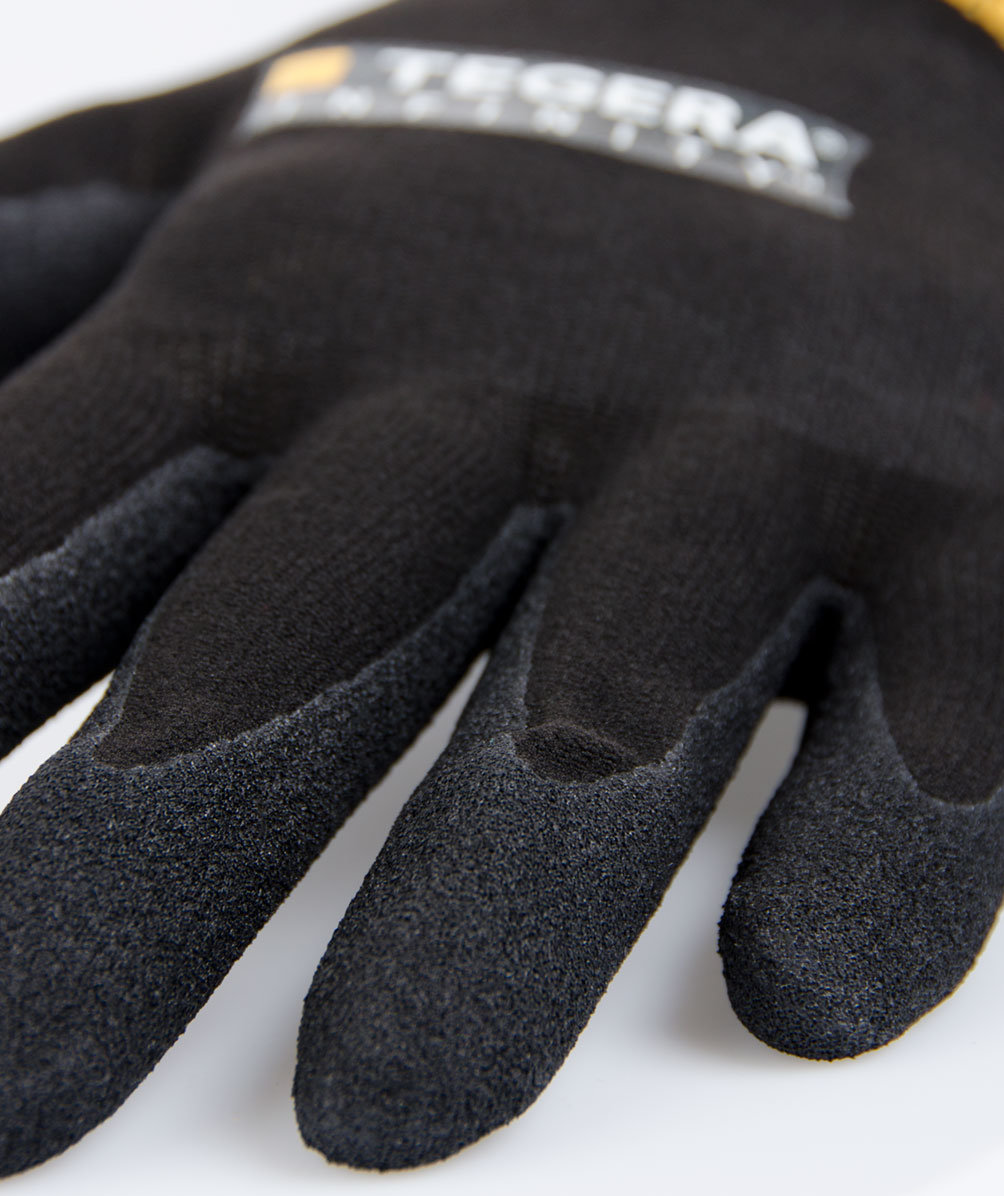 Tegera 8801 Infinity Arbeitshandschuhe, Schwarz/Gelb