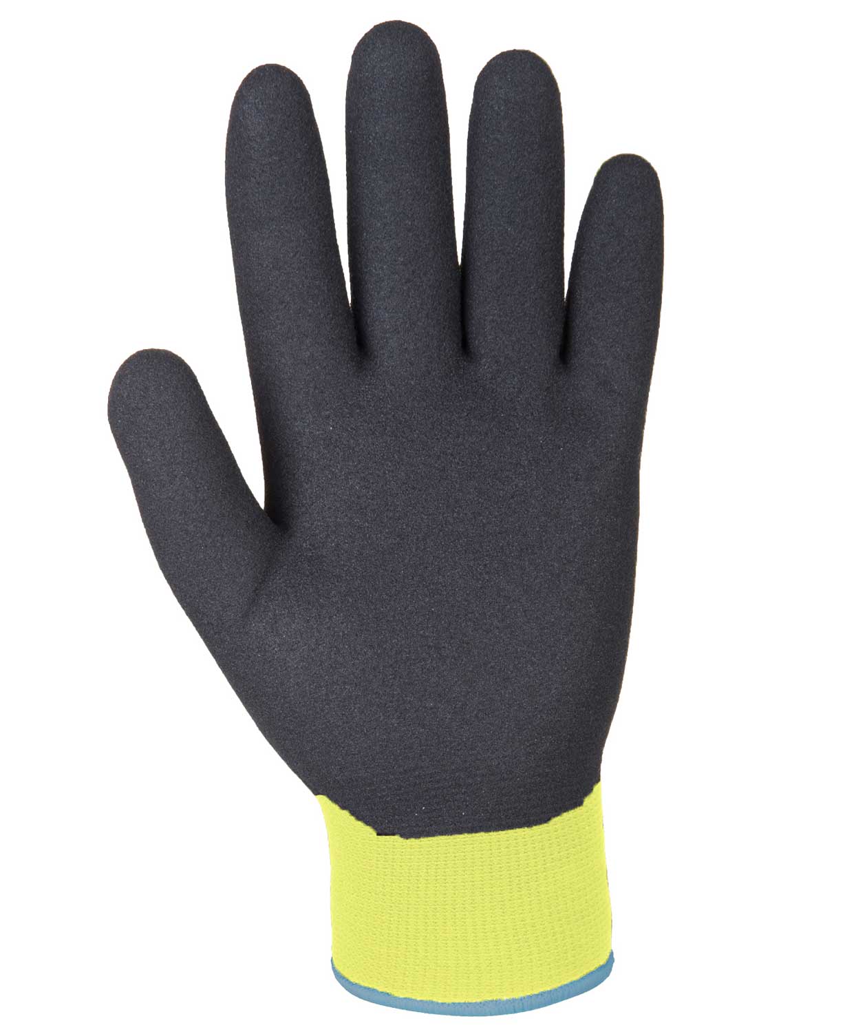 Portwest A146 vinter arbetshandskar, Gul/Svart, large image number 2