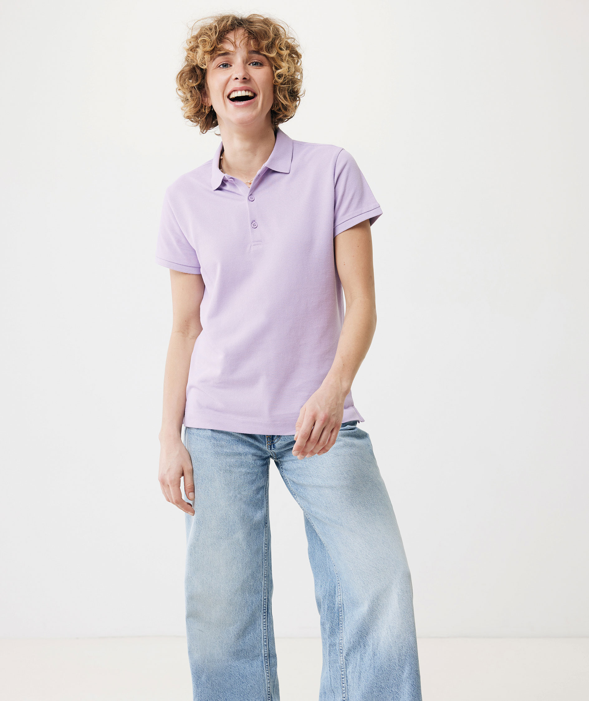 Iqoniq Yosemite Damen Poloshirt, Lavender