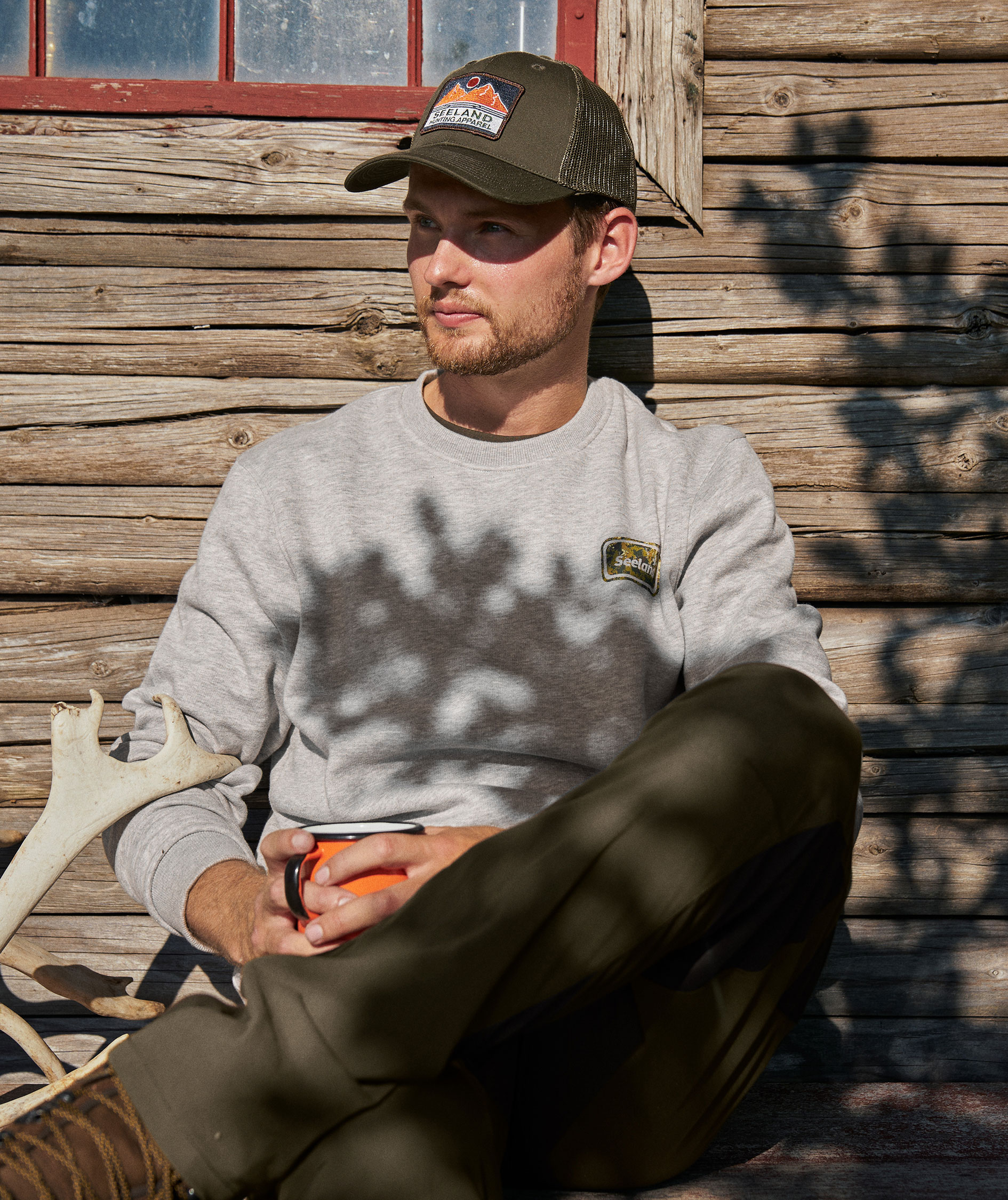 Seeland Cryo Sweatshirt, Dark Grey Melange