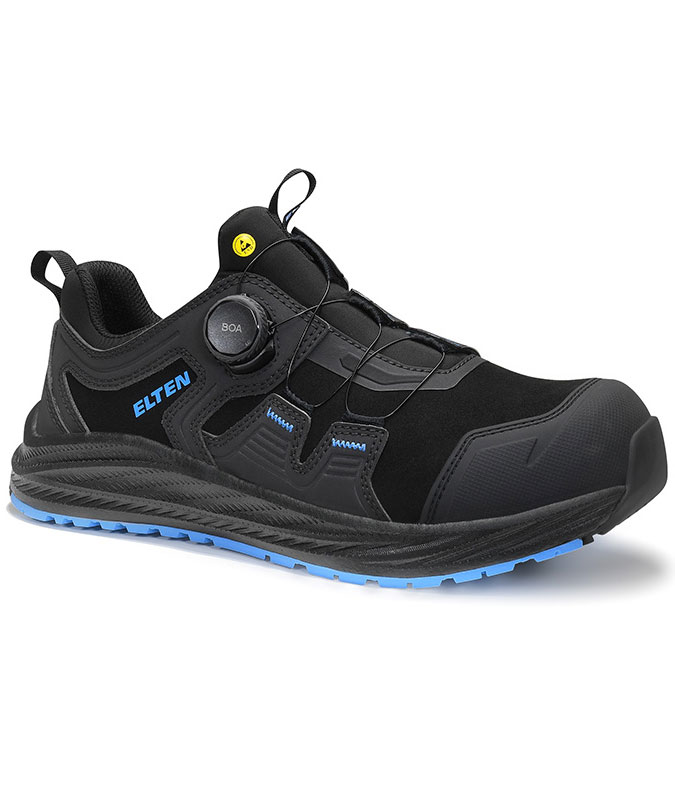 Elten Ivar XXNF sikkerhedssko S3S, Black/Blue, large image number 2
