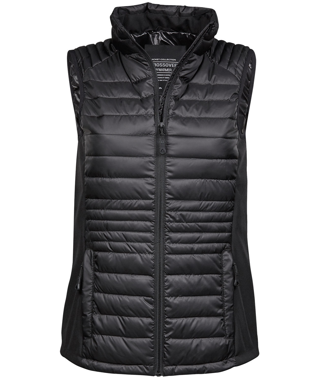 Tee Jays Crossover bodywarmer/v&auml;st, dam, Svart