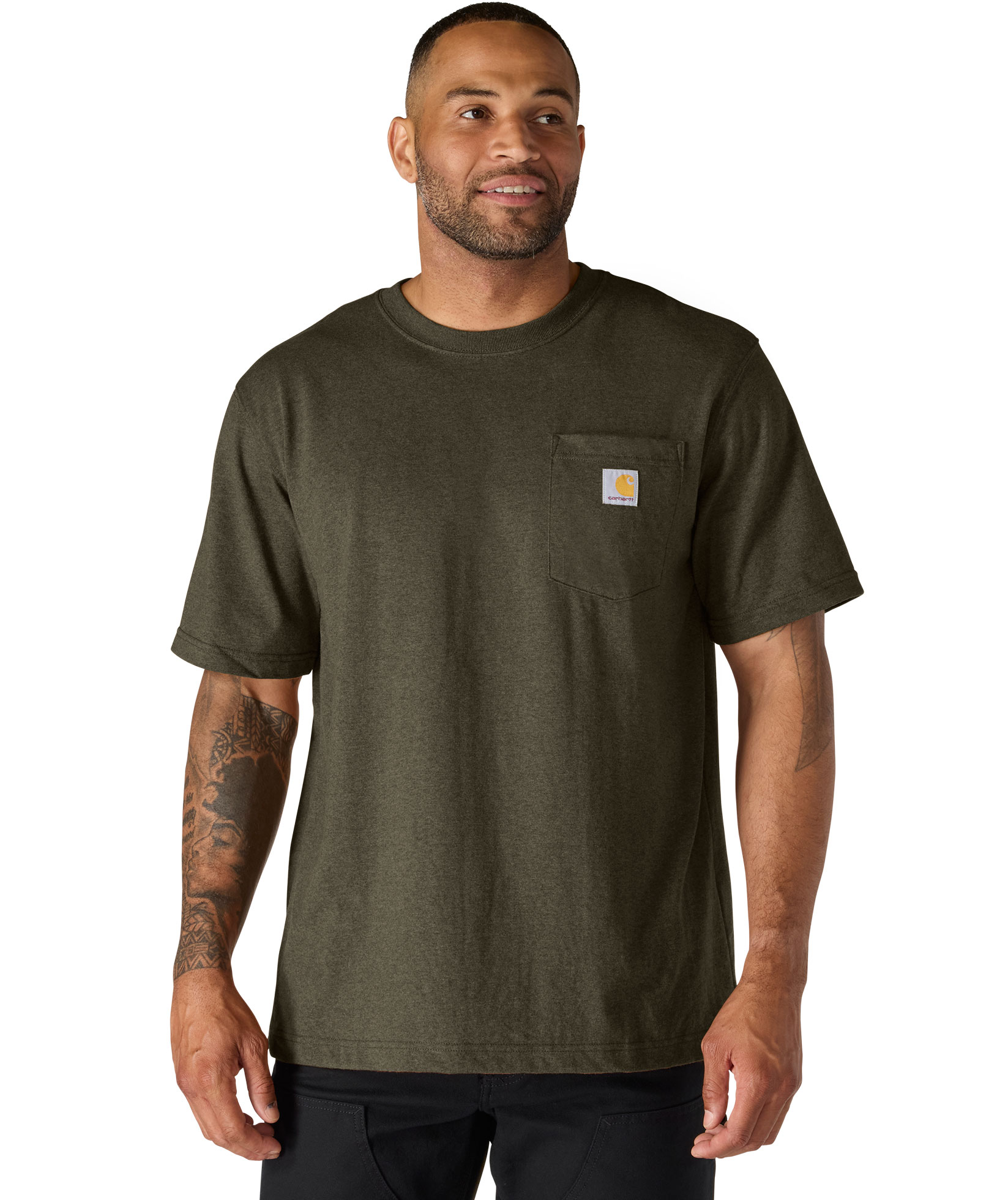 Carhartt Dearborn T-shirt, Burnished Logs Heather