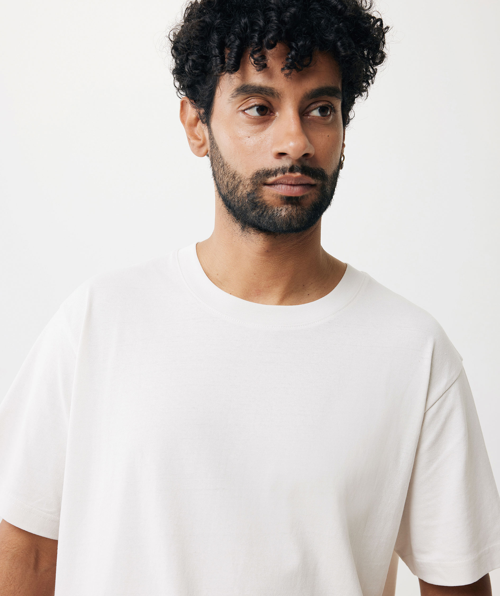 Iqoniq Kakadu T-shirt, Ivory White, large image number 5