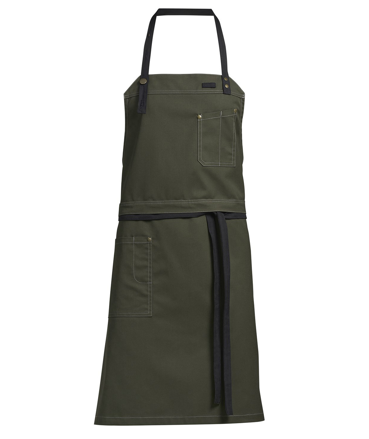 Kentaur Raw Latzsch&uuml;rze mit Taschen, Olivgr&uuml;n