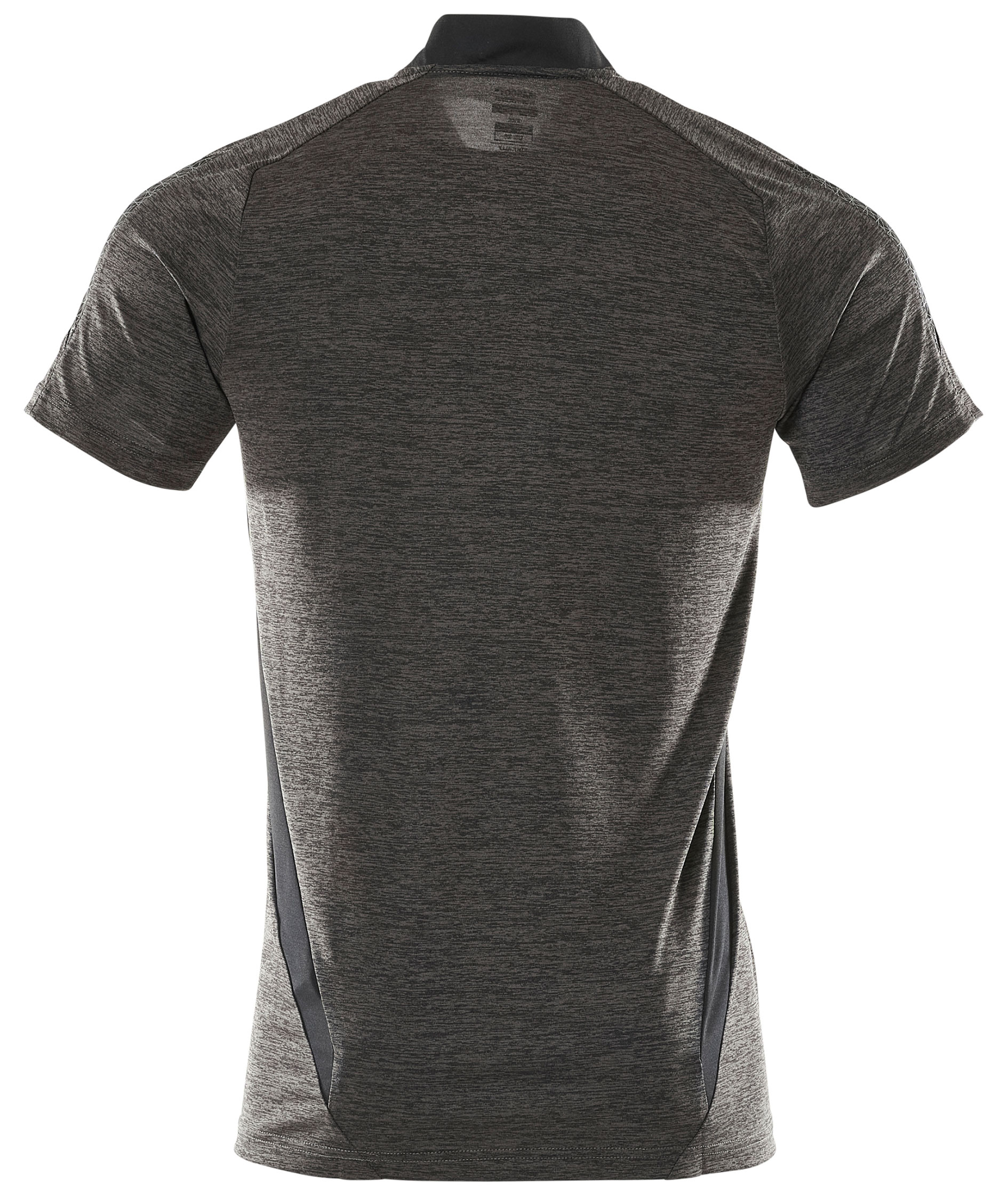 Mascot Accelerate Coolmax polo T-skjorte, M&oslash;rk Antrasitt/Svart, large image number 1