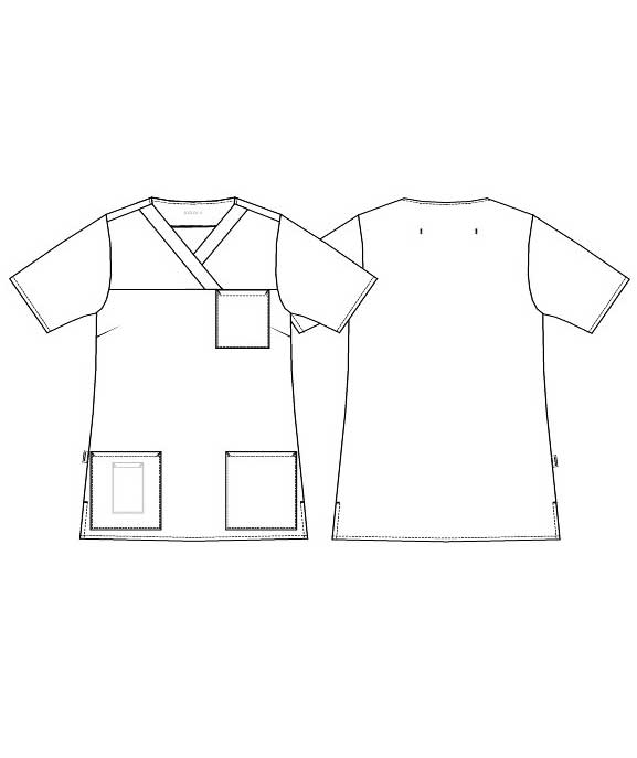 Kentaur women's smock, Sailorblue, large image number 2