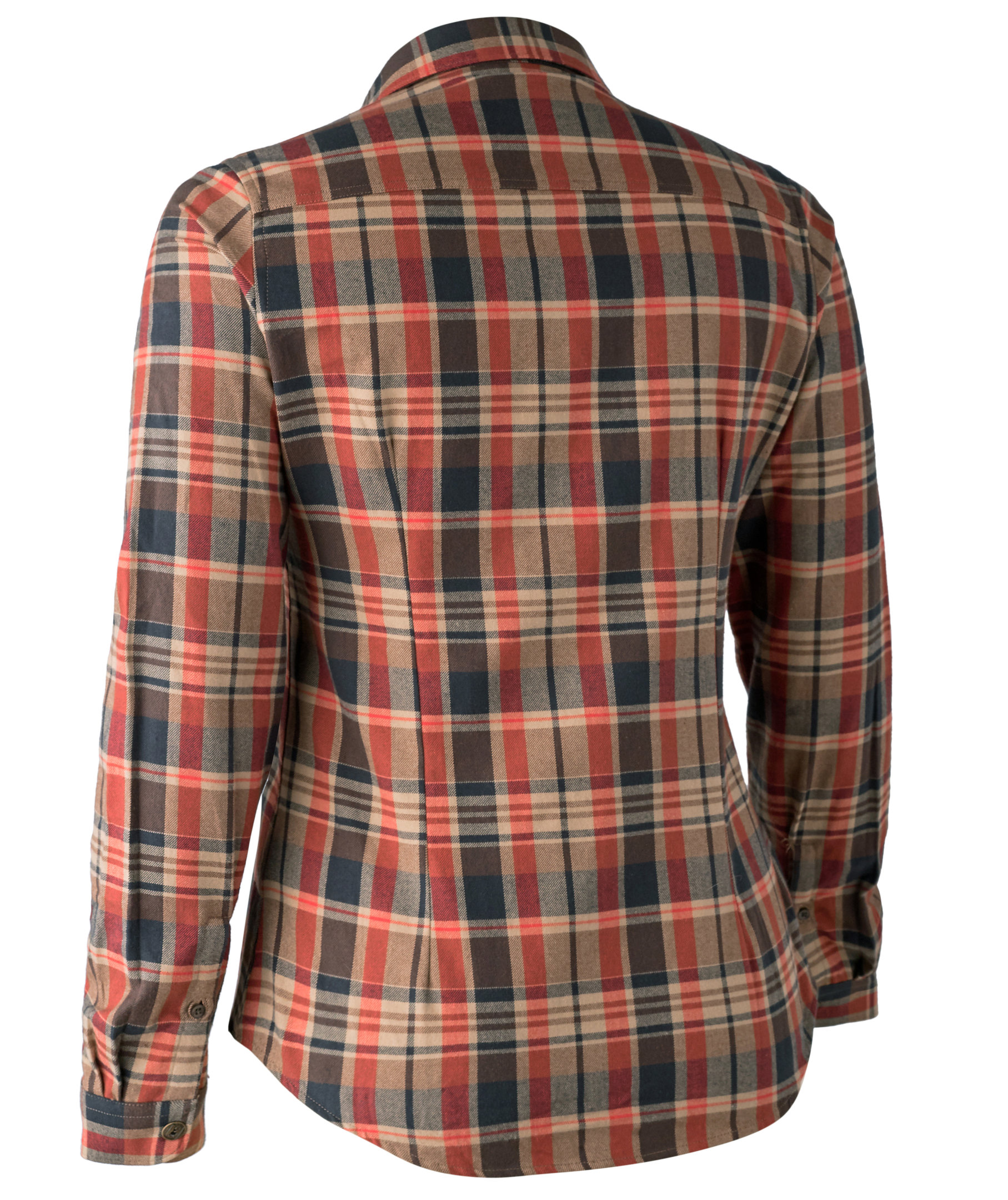 Deerhunter Lady Athena skjorta dam, Orange checked
