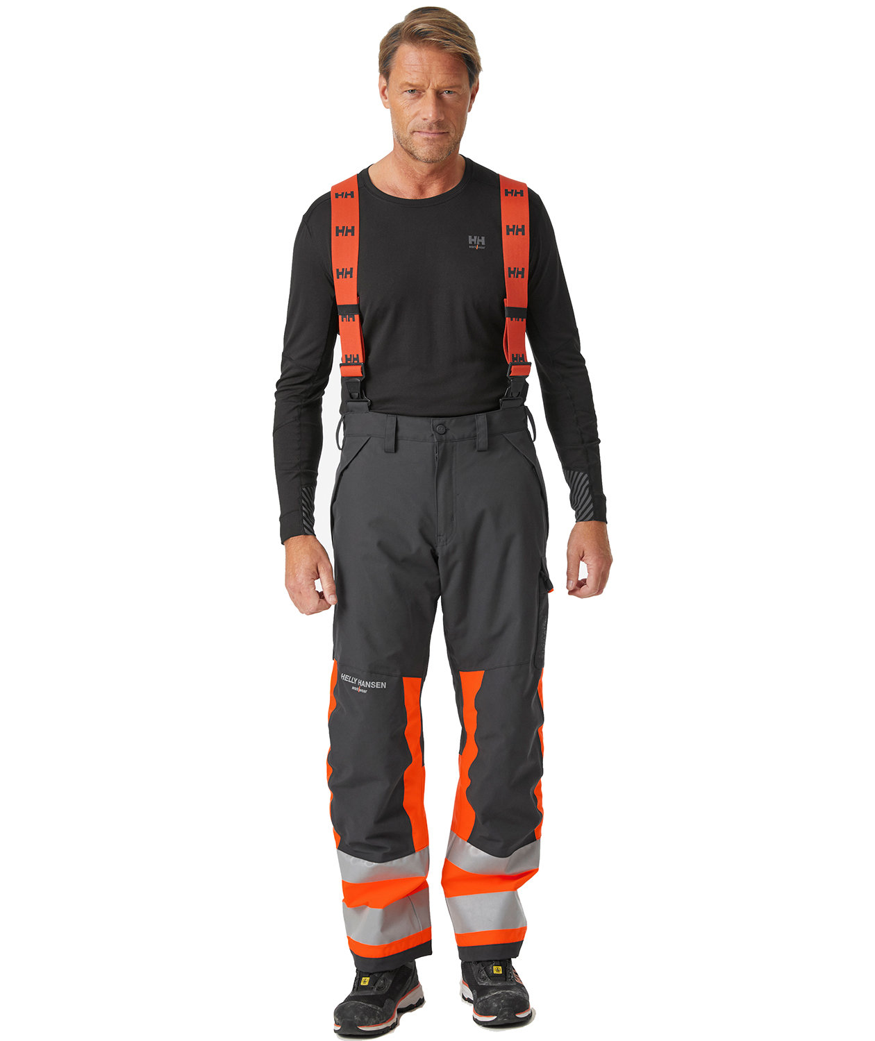 Helly Hansen Alna 2.0 vinterbyxa, Varsel Orange/charcoal