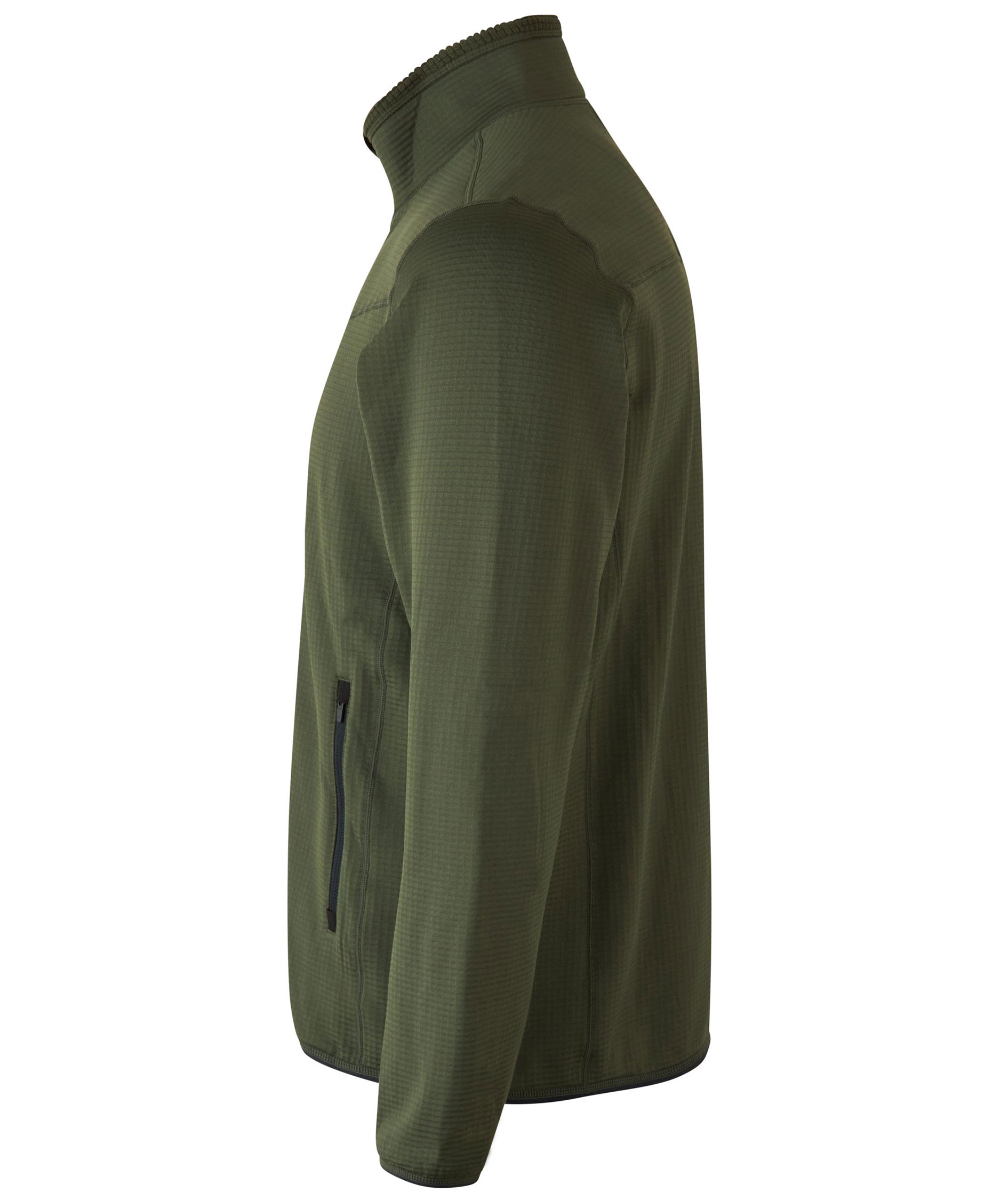 ID Stretch Komfort fleece sweater, Olive Green, large image number 2