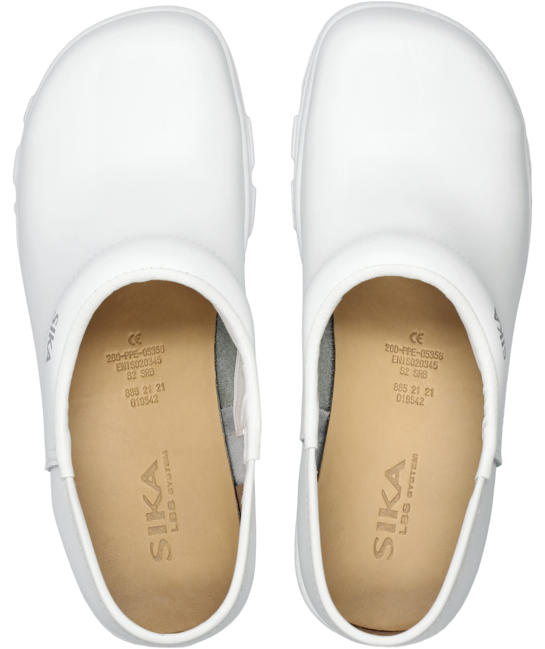 Sika Flex LBS safety clogs with heel cover S2, White, large image number 3